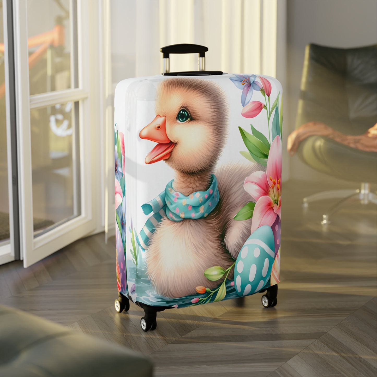 Luggage Cover, Easter, Duck, awd-1628