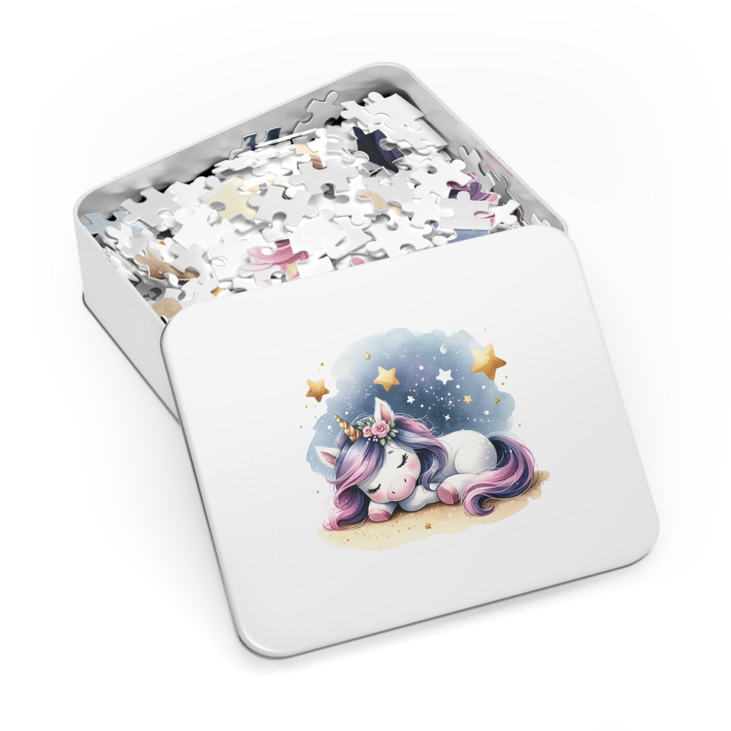 Jigsaw Puzzle, Unicorn, Personalised/Non-Personalised (30, 110, 252, 500,1000-Piece)