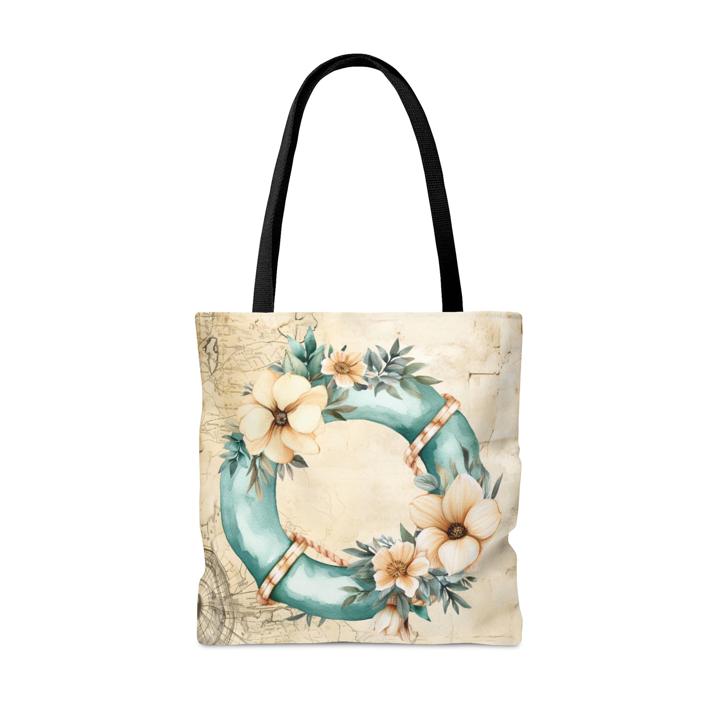 Tote Bag, Nautical bag, Beach Tote Bag