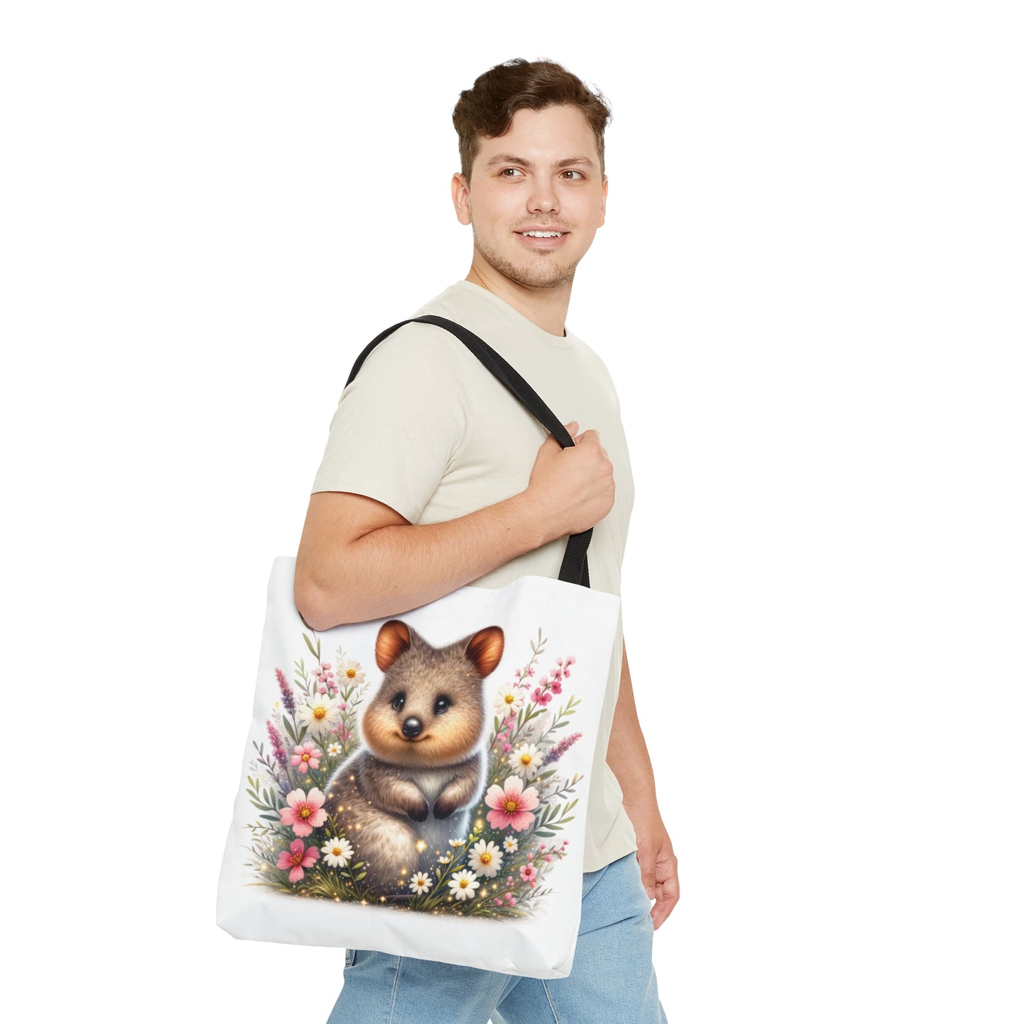 Tote Bag, Australian Animals, Quokka, Personalised/Non-Personalised Tote bag