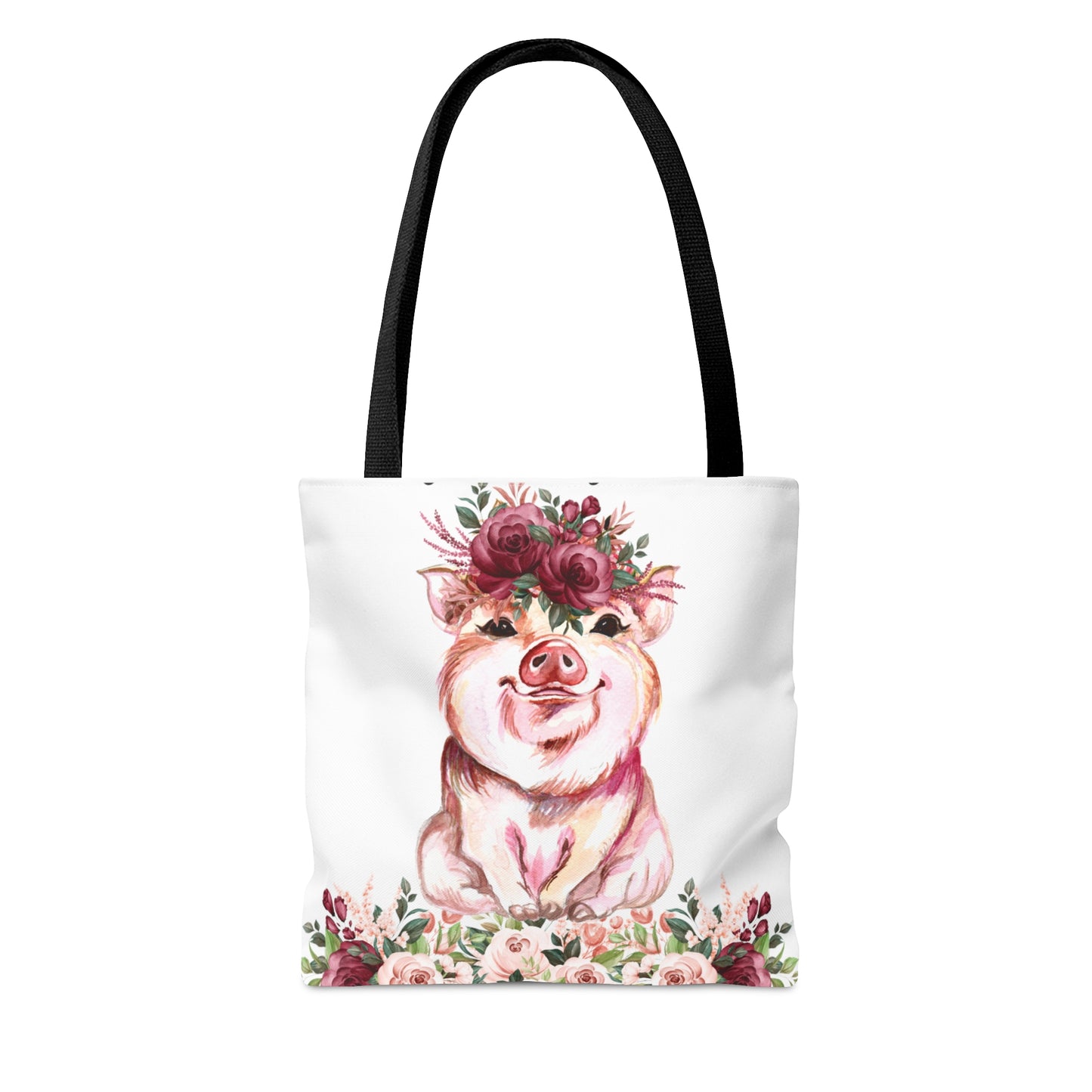 Tote Bag, Pigs, Personalised/Non-Personalised Tote bag