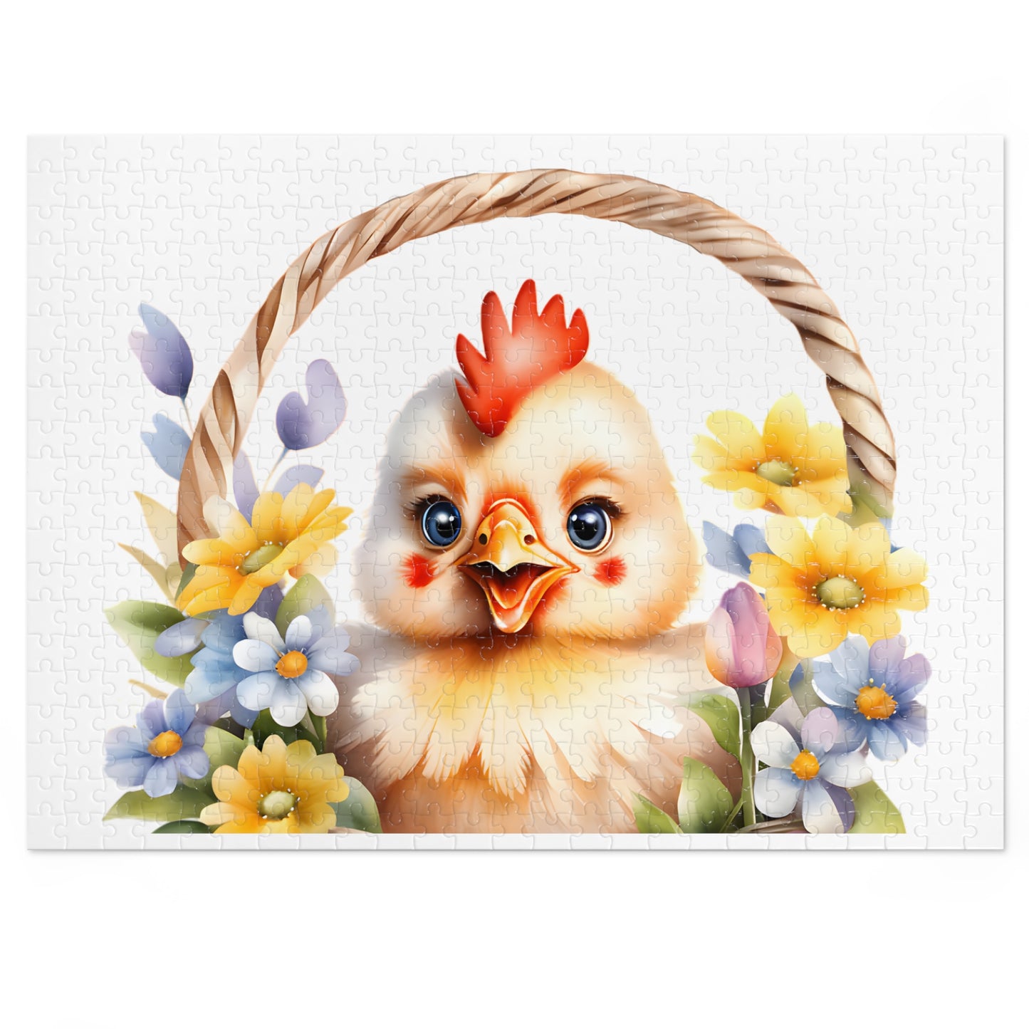 Jigsaw Puzzle, Chicken, Personalised/Non-Personalised (30, 110, 252, 500,1000-Piece)