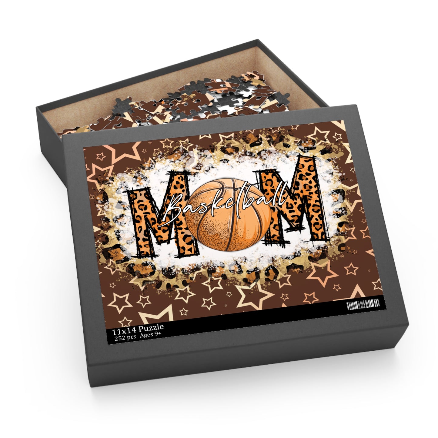 Personalised/Non-Personalised Puzzle, Basketball, Mum, Mom (120, 252, 500-Piece)