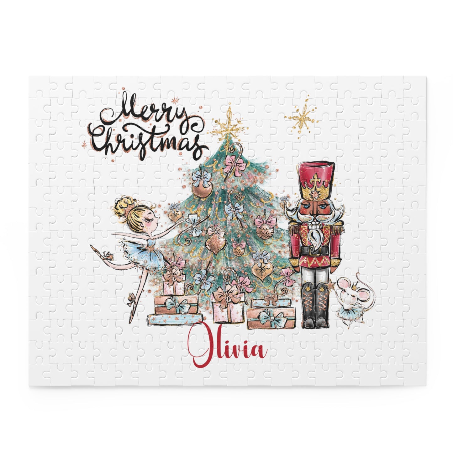 Puzzle, Christmas, Nutcracker, Sugar Plum Fairy, Personalised/Non-Personalised, (120, 252, 500-Piece)