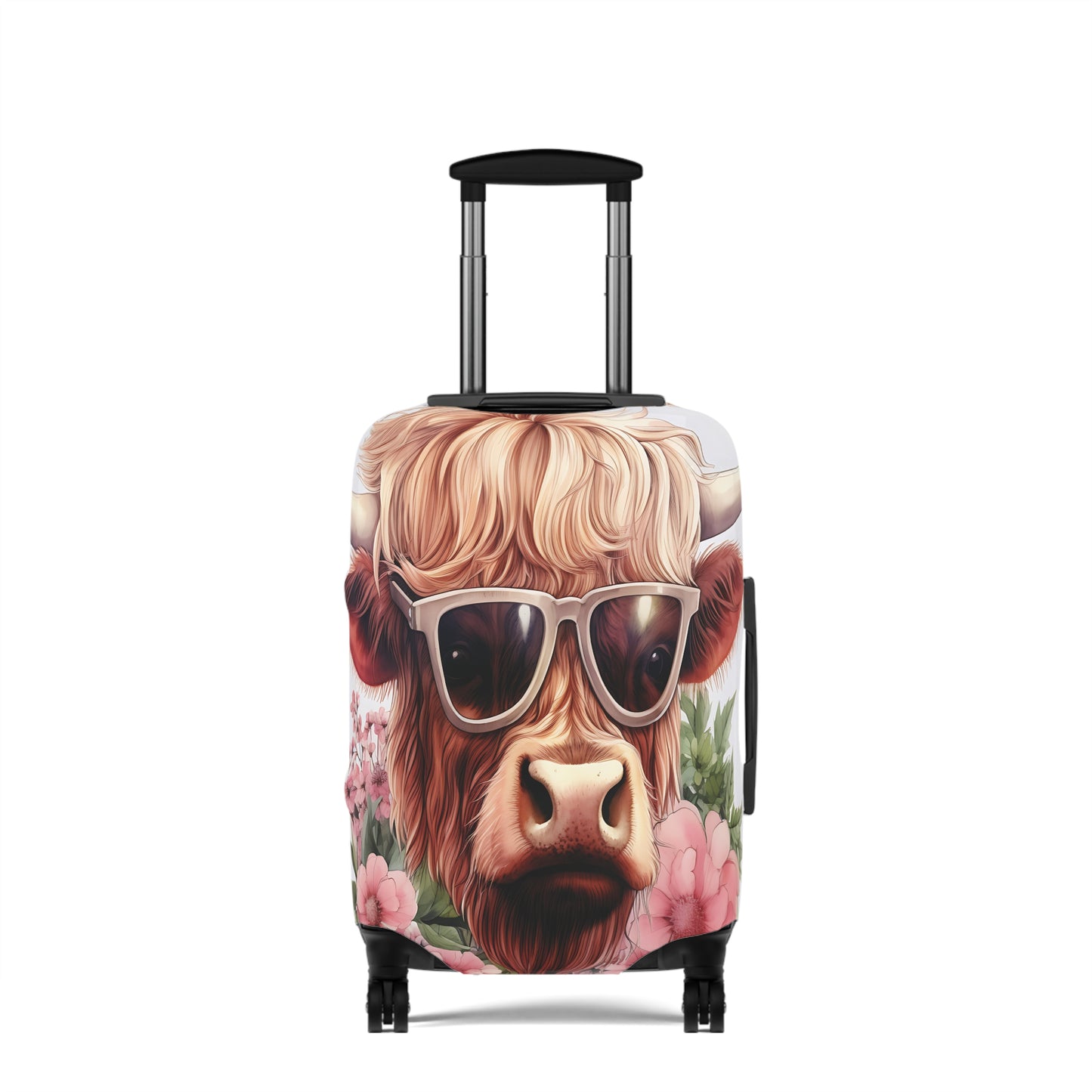 Luggage Cover, Highland Cow, awd-014