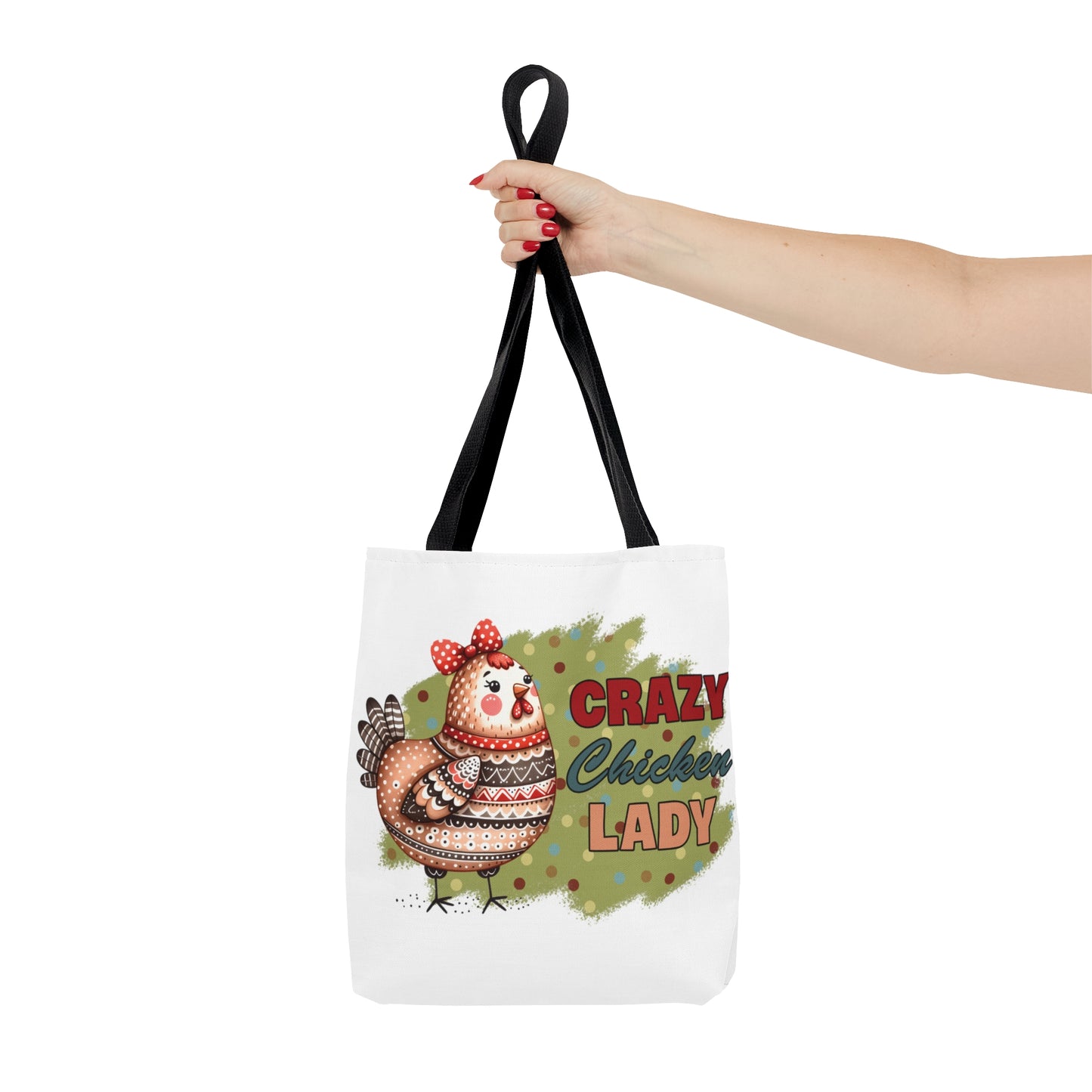 Tote Bag, Chickens, Crazy Chicken Lady