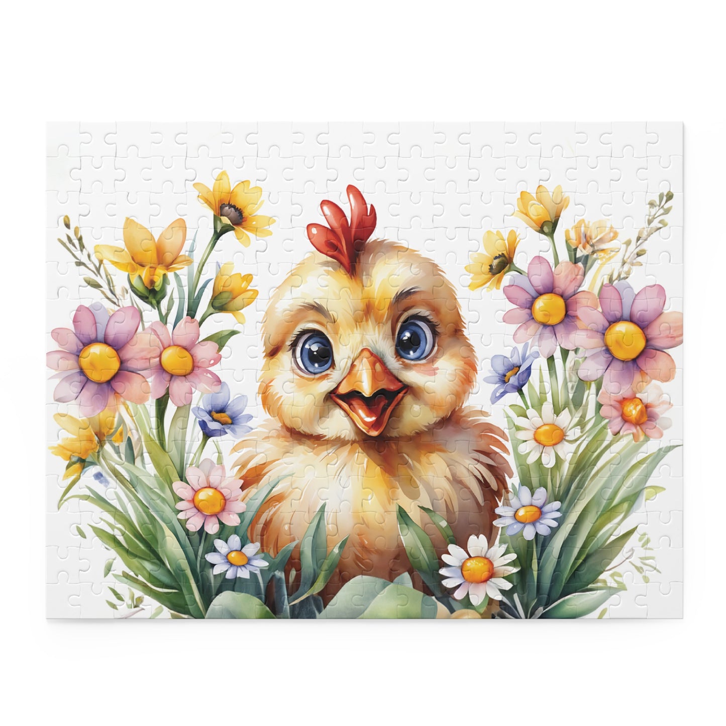 Personalised/Non-Personalised Puzzle, Chicken (120, 252, 500-Piece)