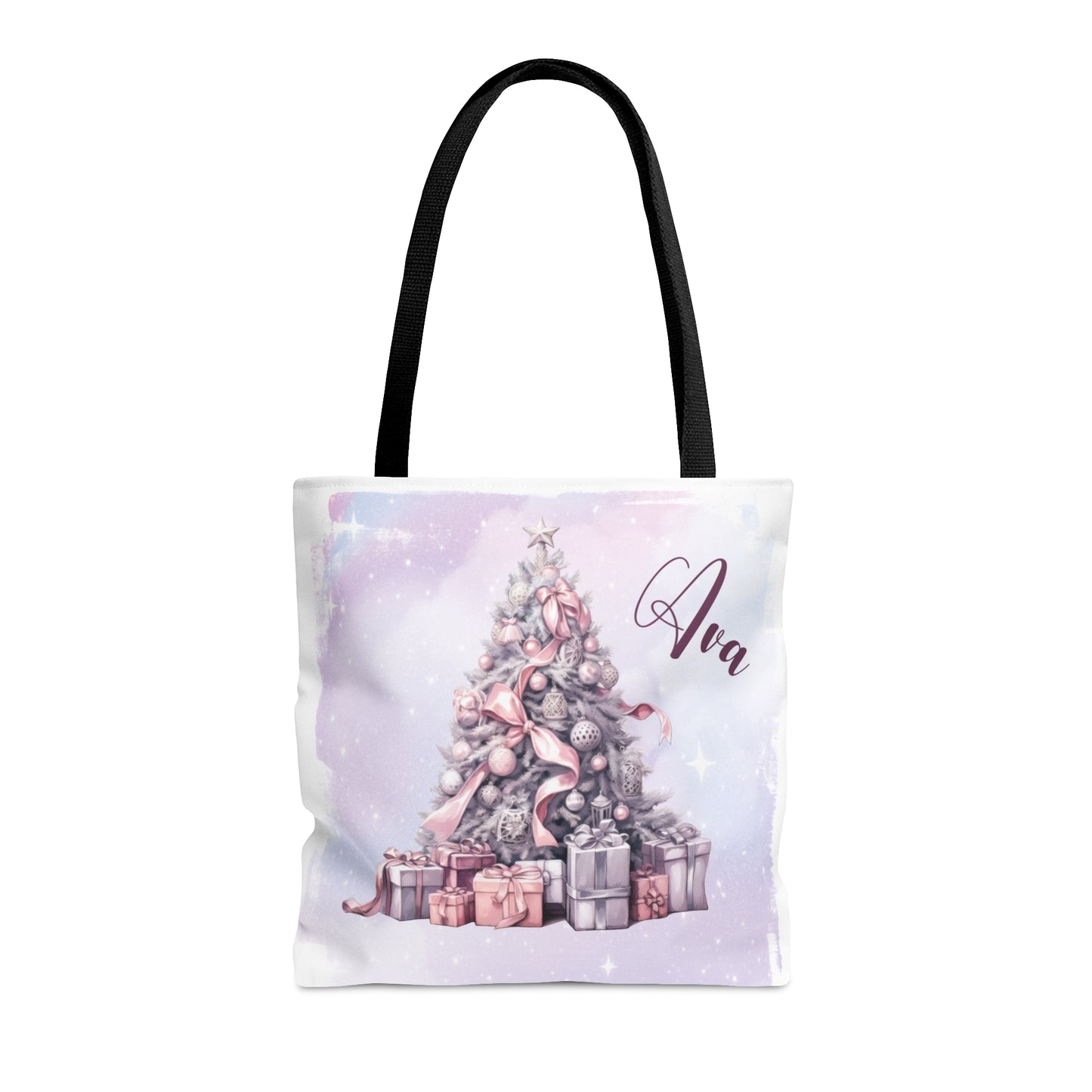 Personalised Tote Bag, Christmas Tree bag, Christmas Tote Bag, Personalised/Non-Personalised