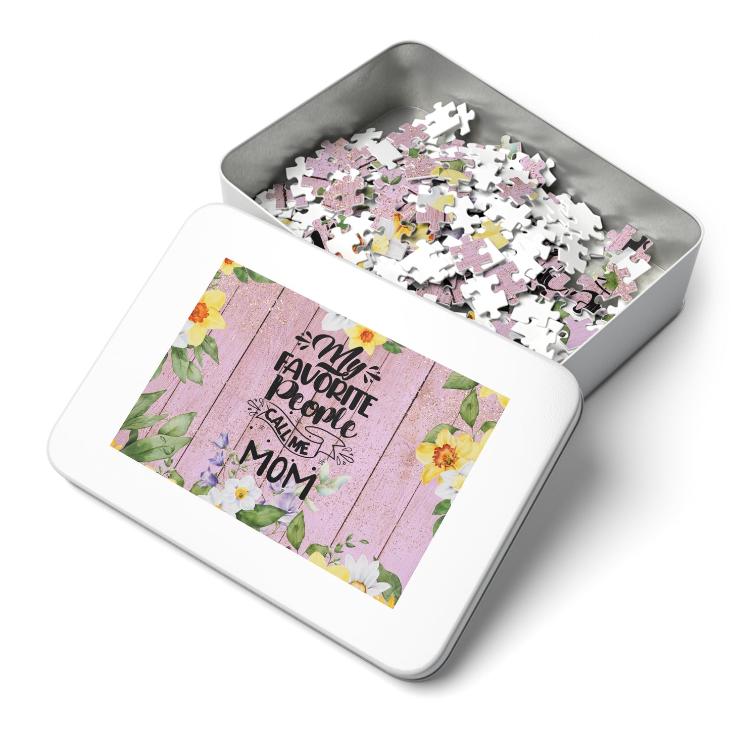 Jigsaw Puzzle, My Favorite People call me Mom, Personalised/Non-Personalised (30, 110, 252, 500,1000-Piece)