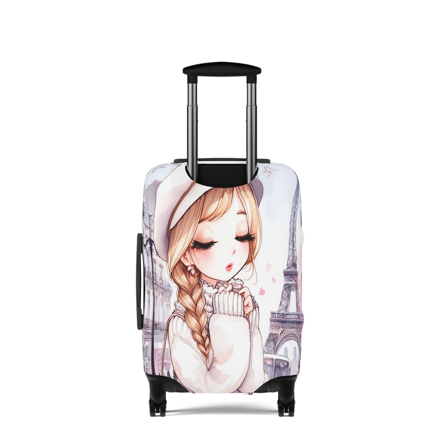 Luggage Cover, Just a Girl Who loves Travelling, awd-2101