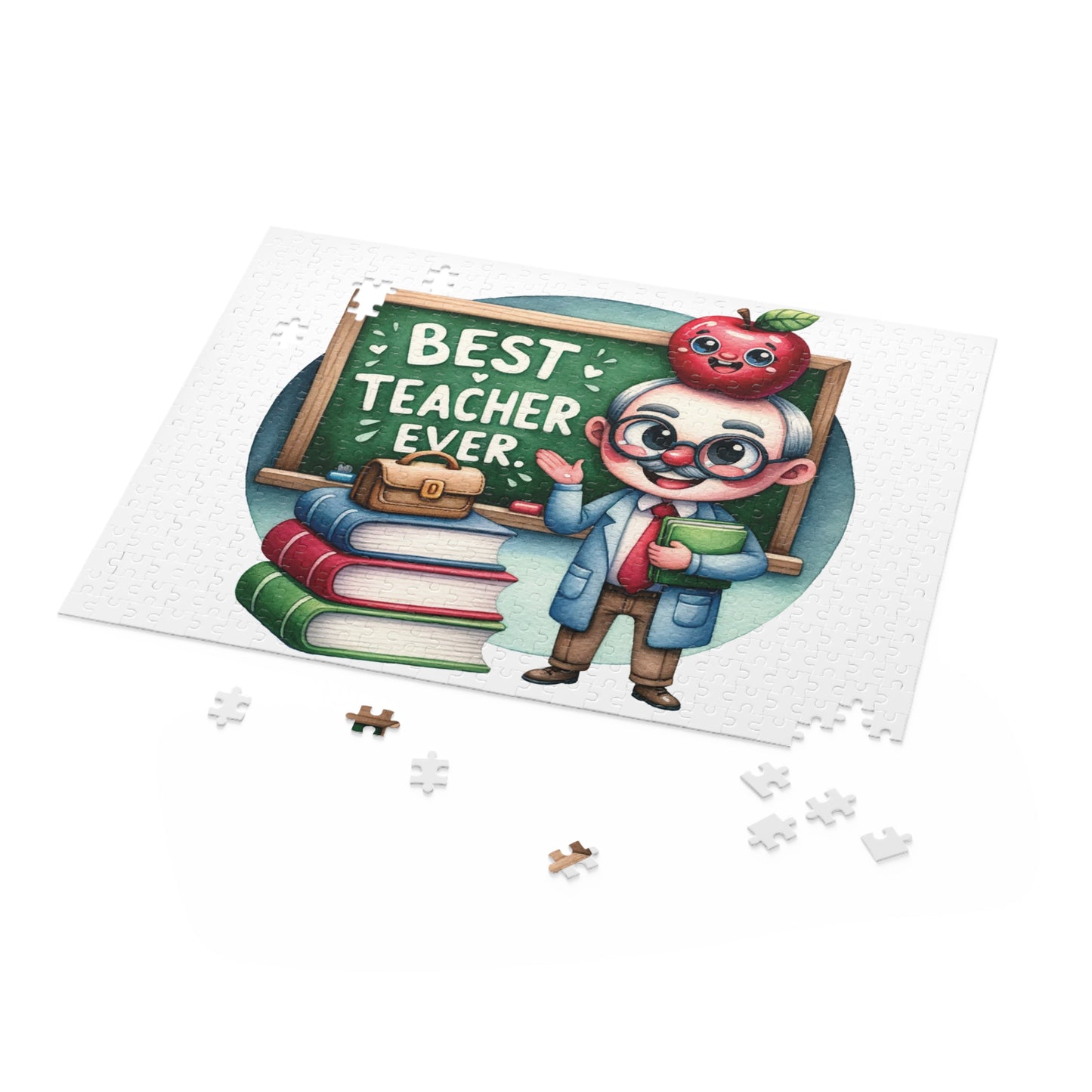 Personalised/Non-Personalised Puzzle, Teacher (120, 252, 500-Piece)