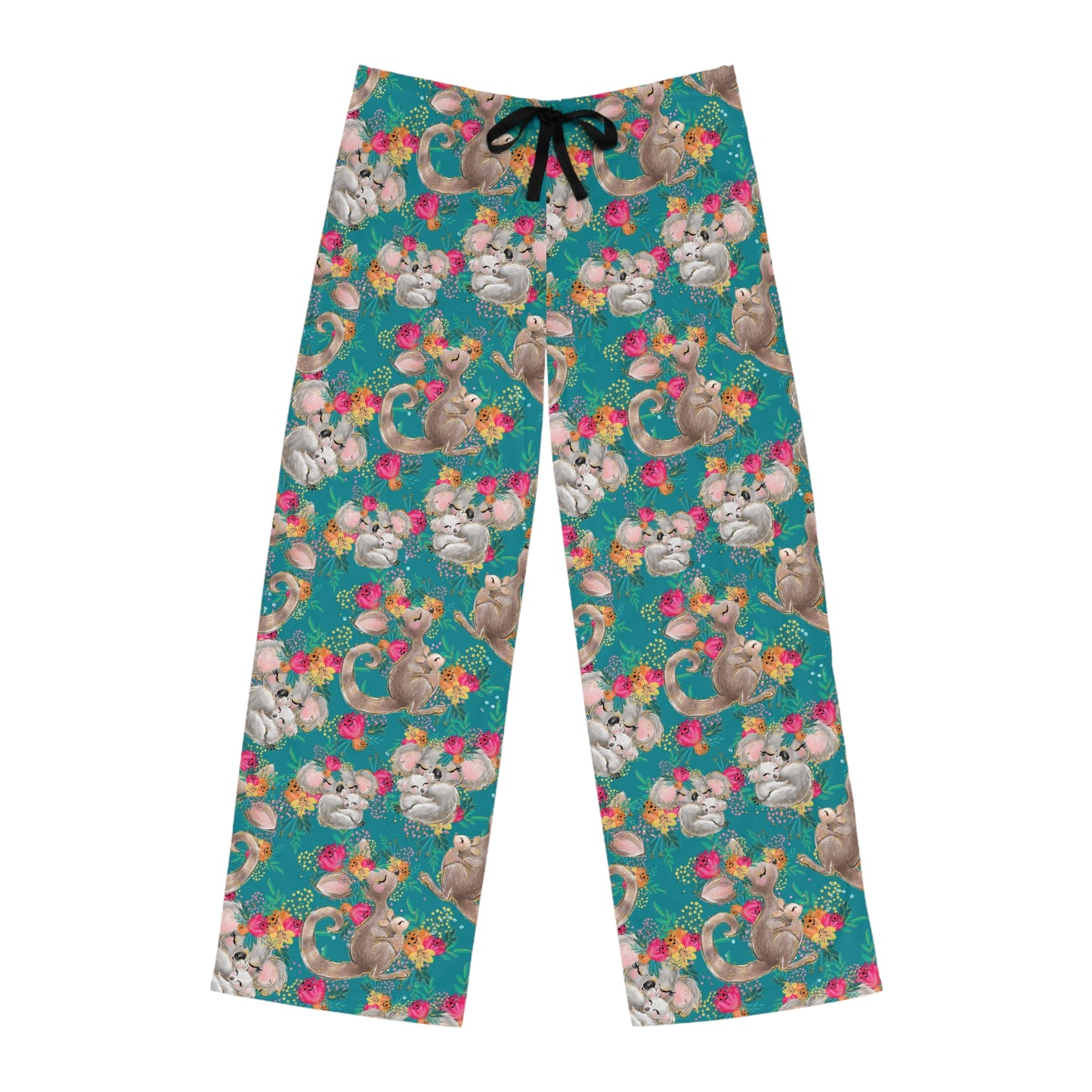 Men's Pyjama Pants, Australian Animals, Sleepwear Bottoms