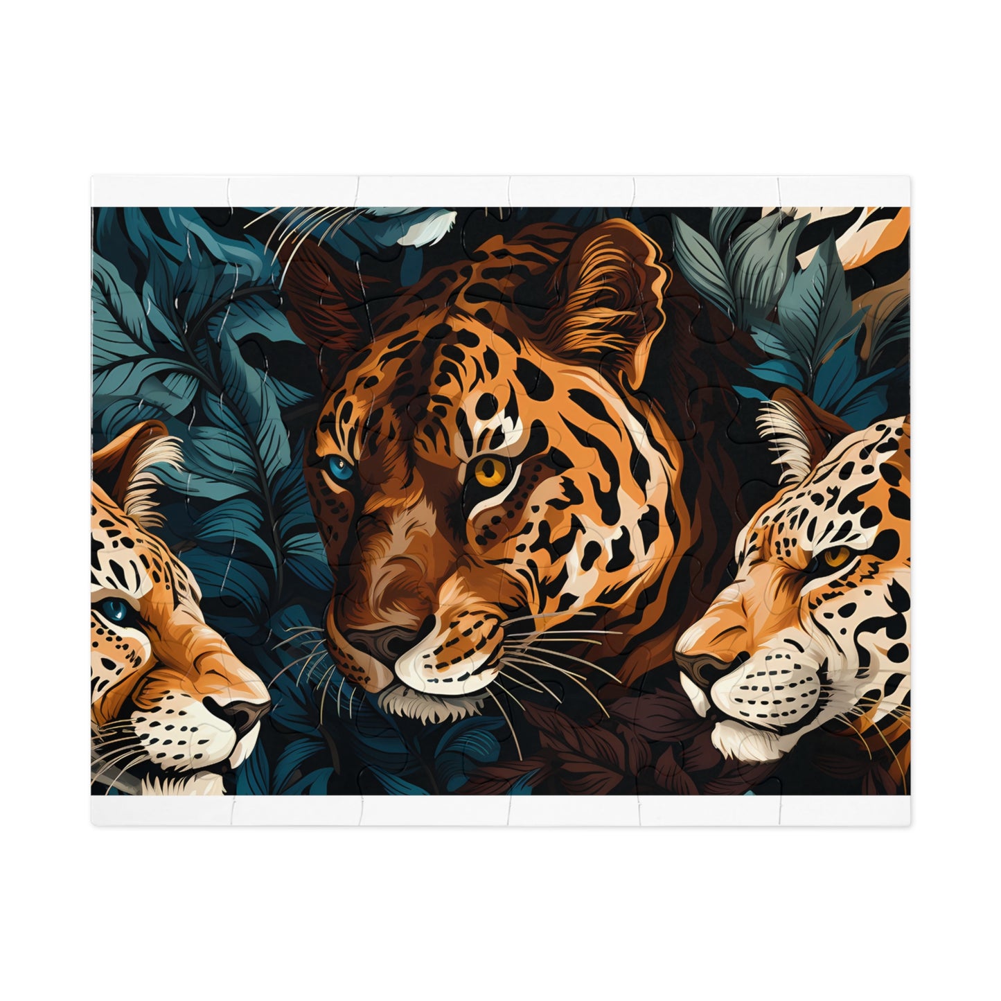 Jigsaw Puzzle, Leopard, Personalised/Non-Personalised (30, 110, 252, 500,1000-Piece)