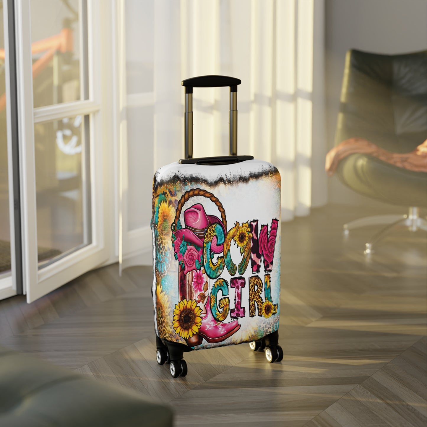 Luggage Cover, Western, Cowgirl, awd-1034