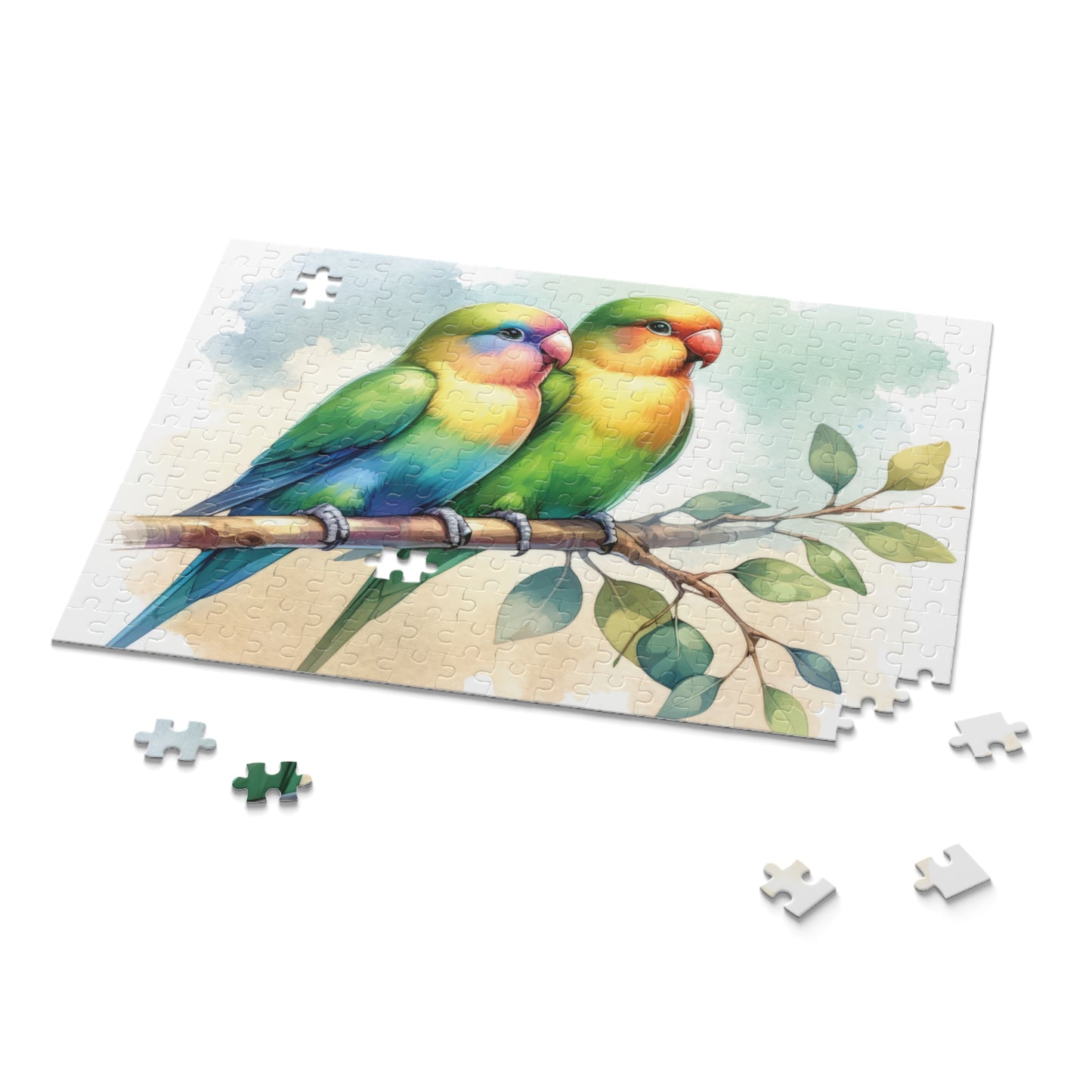 Puzzle, Love Birds (120, 252, 500-Piece) awd-643