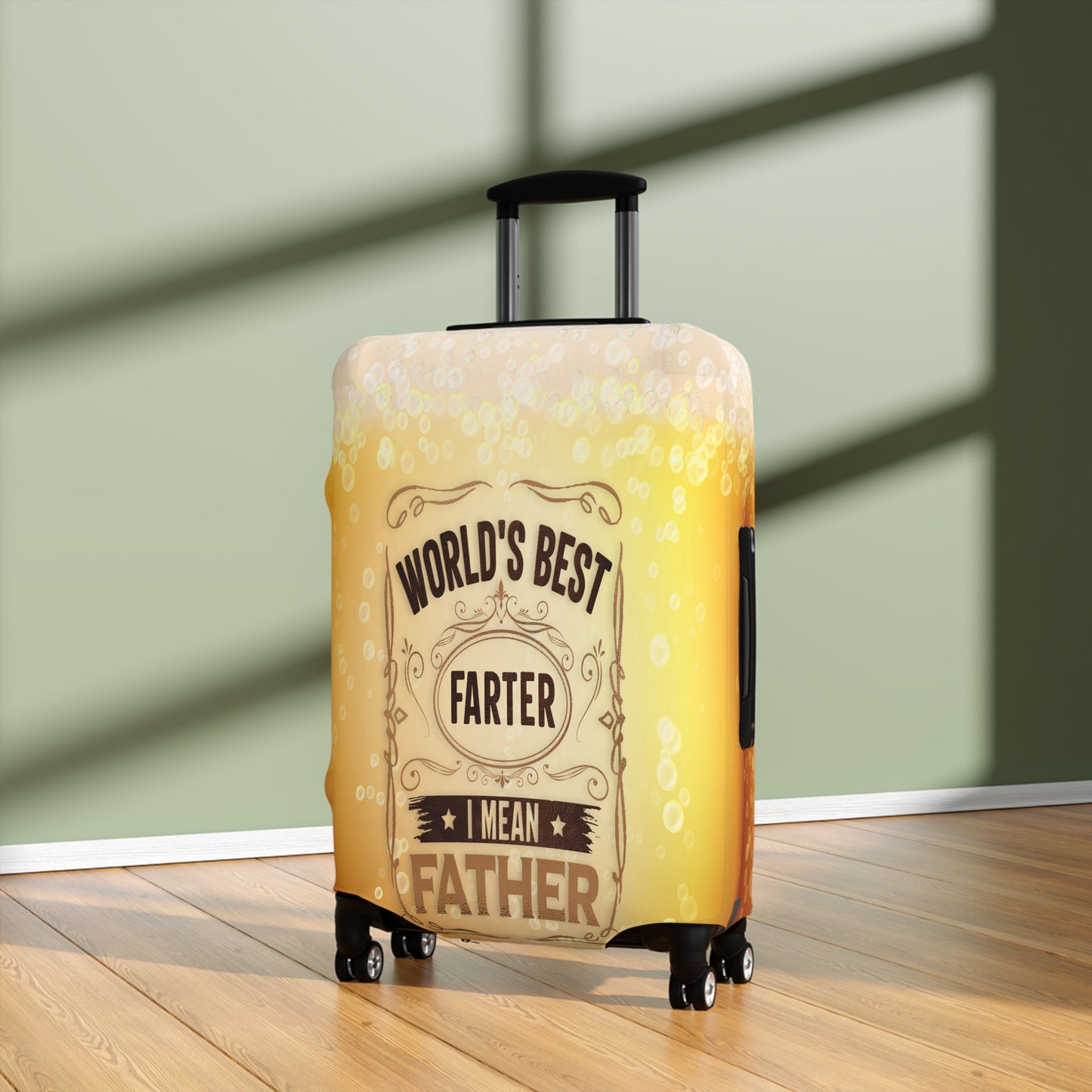 Luggage Cover, Worlds best father, awd-035