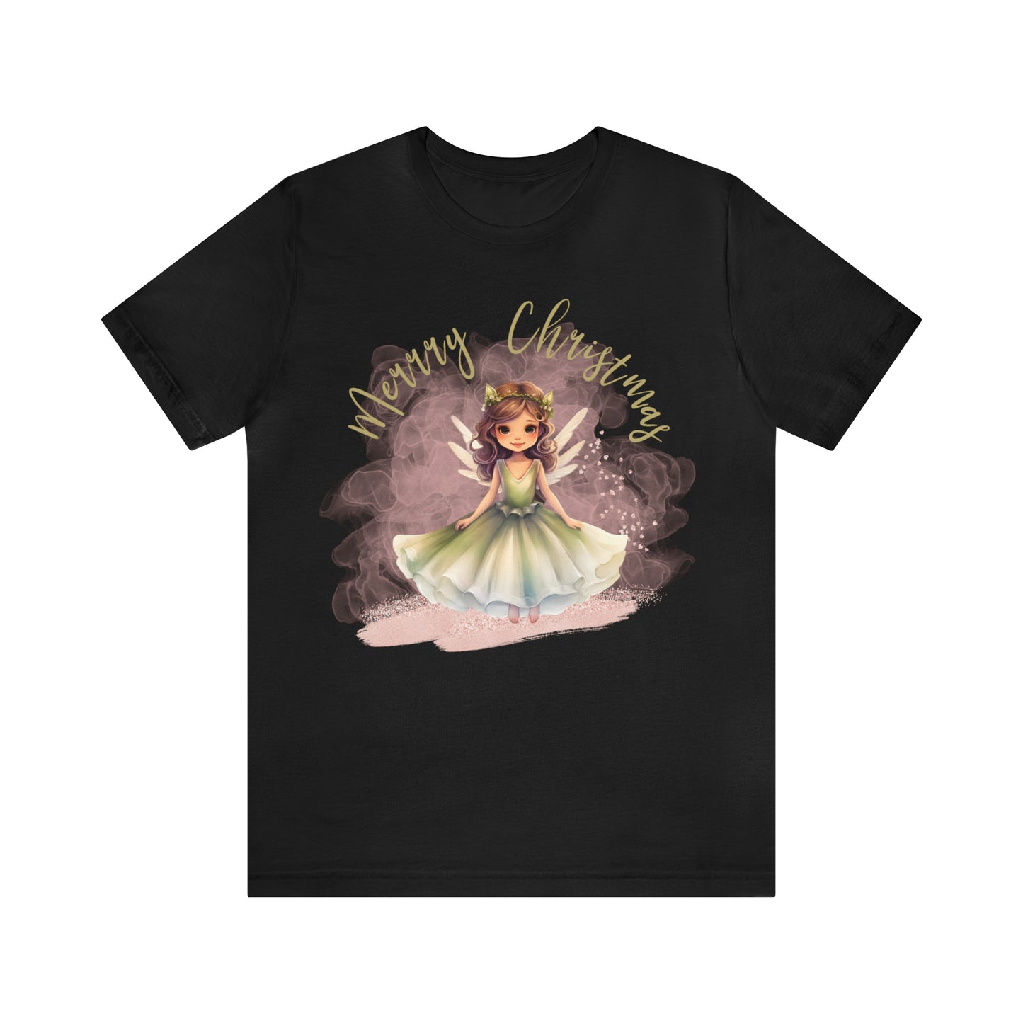 Unisex Jersey Short Sleeve Tee Christmas, Women's Fairy T-shirt A-00006