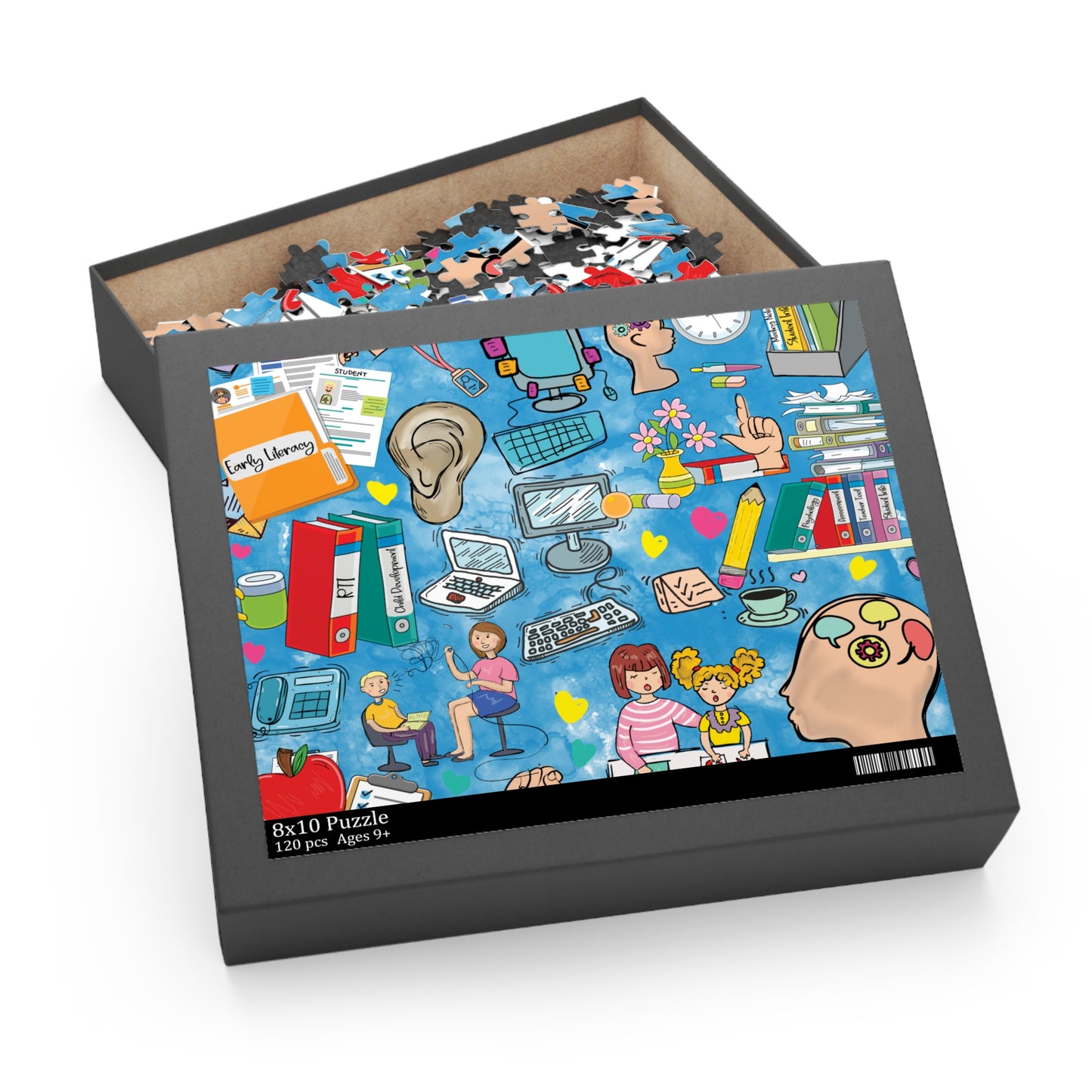 Personalised/Non-Personalised Puzzle, School Psychologist (120, 252, 500-Piece)