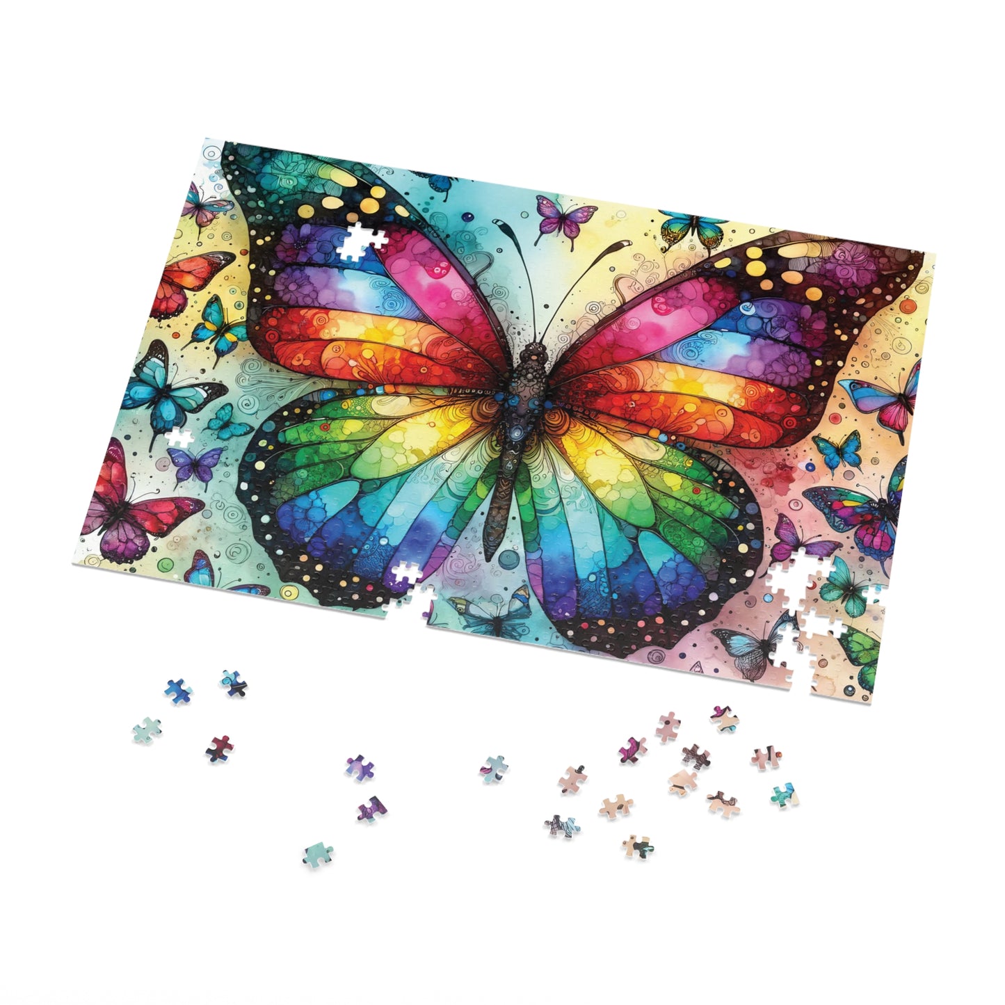 Jigsaw Puzzle, Butterfly Dreams, Personalised/Non-Personalised (30, 110, 252, 500,1000-Piece)