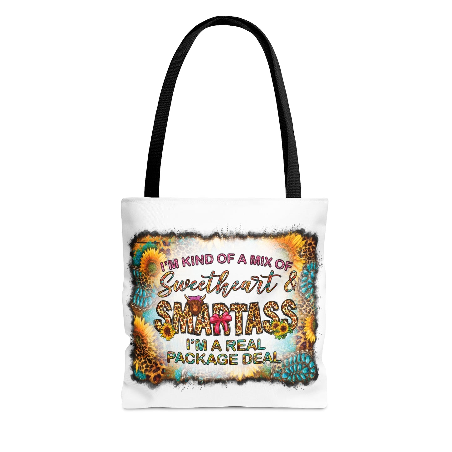 Tote Bag, Western, I'm kind of a mix of sweetheart