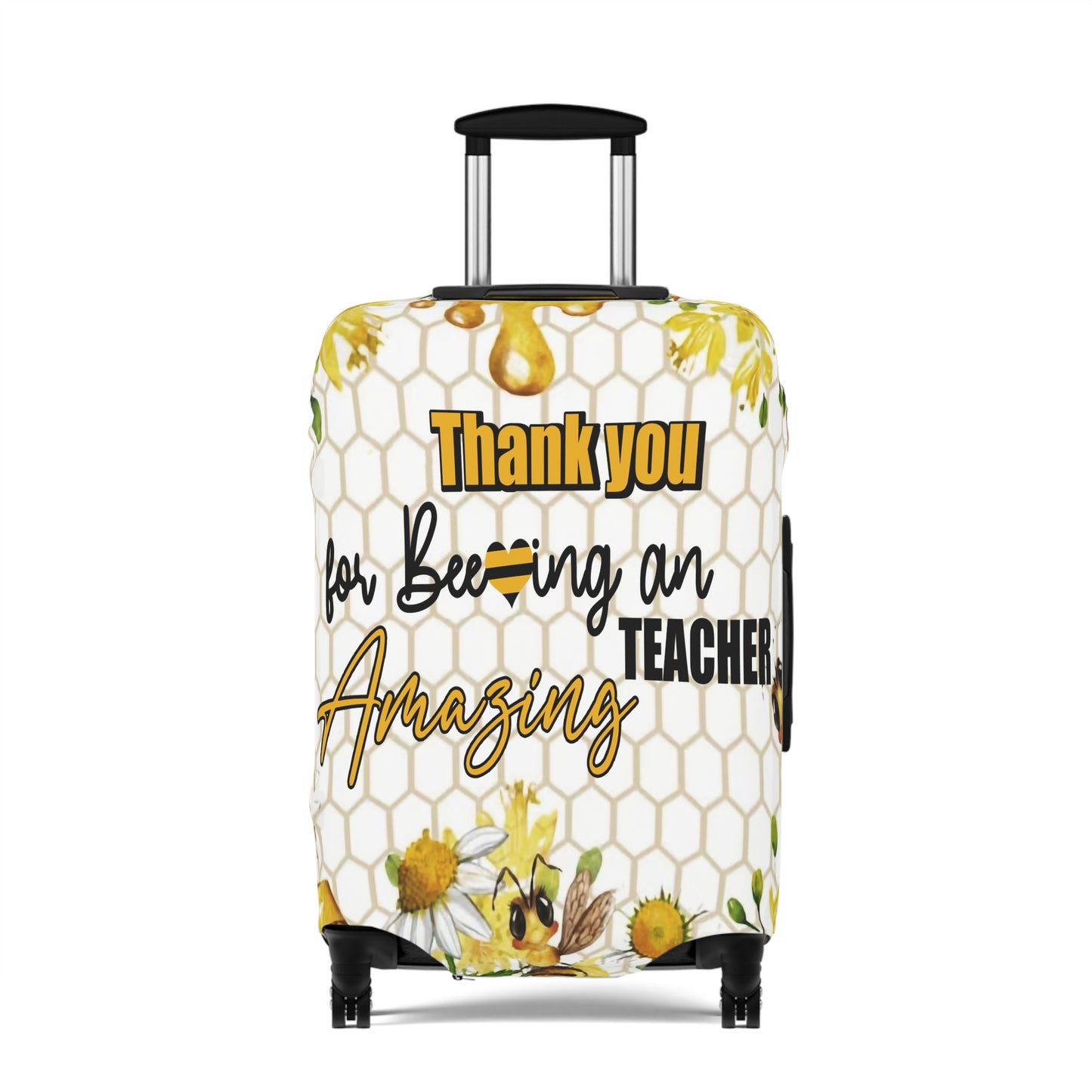 Luggage Cover, Teacher, Thanks for beeing an amazing Teacher, awd-1461