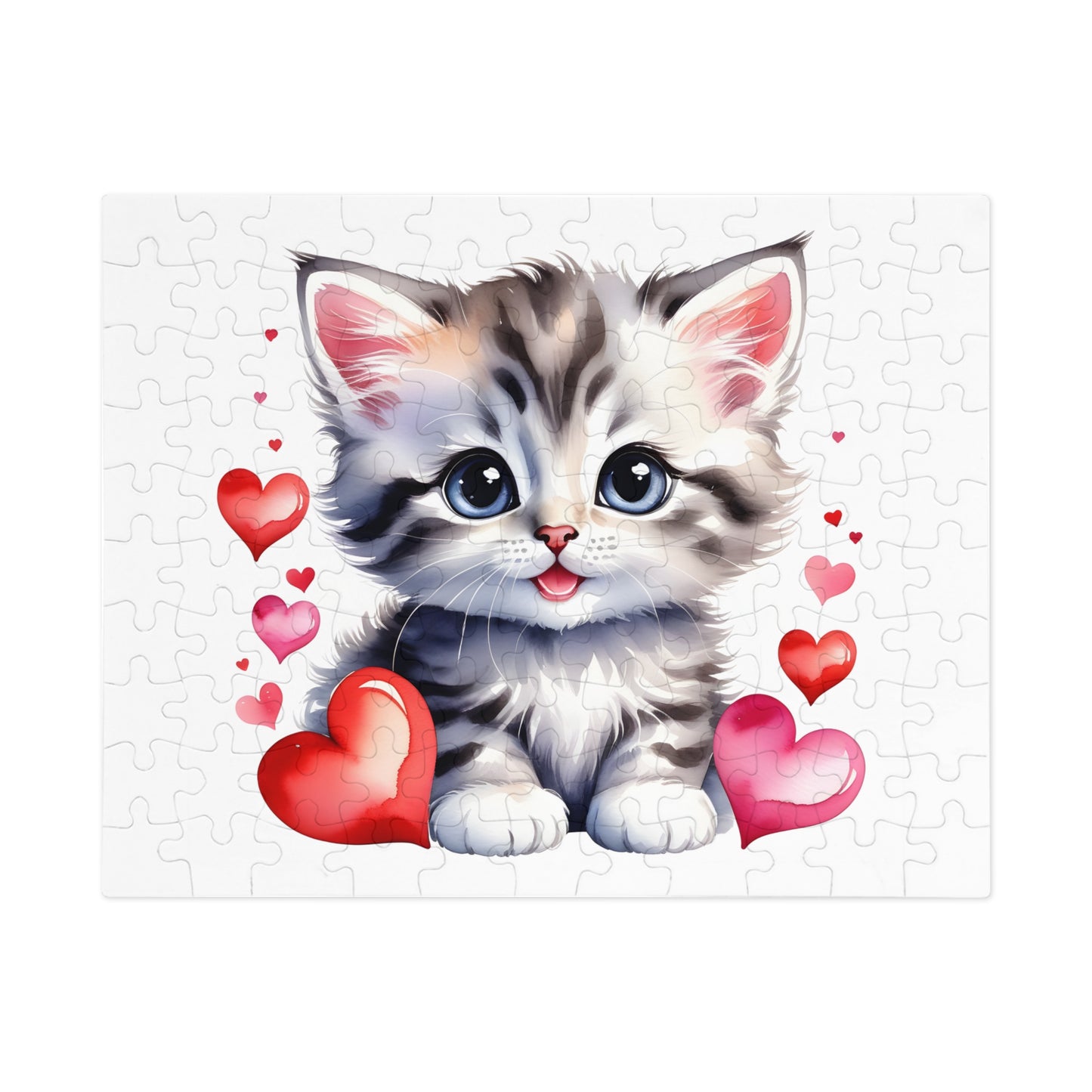 Jigsaw Puzzle, Cat, Personalised/Non-Personalised (30, 110, 252, 500,1000-Piece)