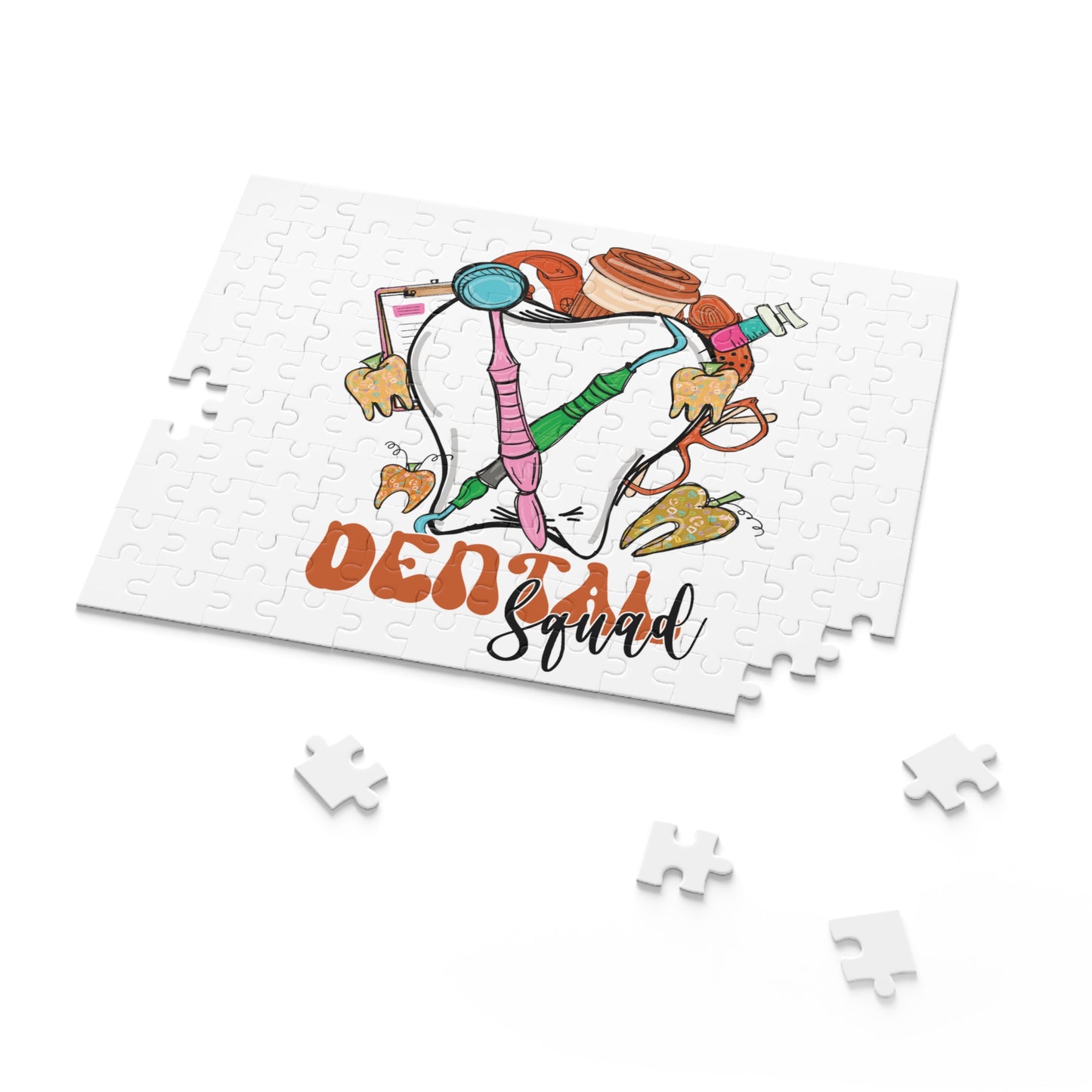 Personalised/Non-Personalised Puzzle, Dental Squad (120, 252, 500-Piece)