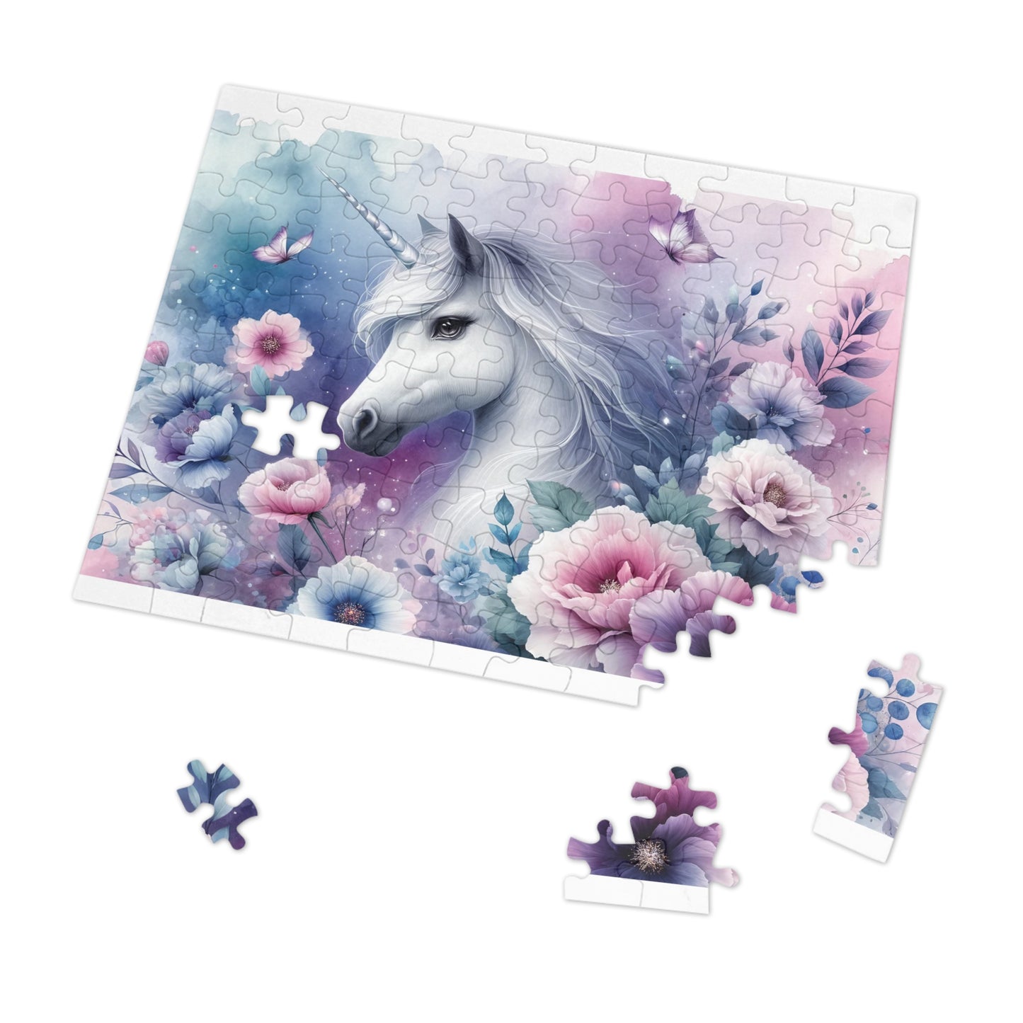 Jigsaw Puzzle, Unicorn, Personalised/Non-Personalised (30, 110, 252, 500,1000-Piece)