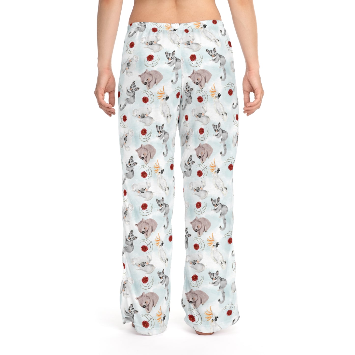 Women's Pyjama Pants, Australian Animals, Sleepwear Bottoms