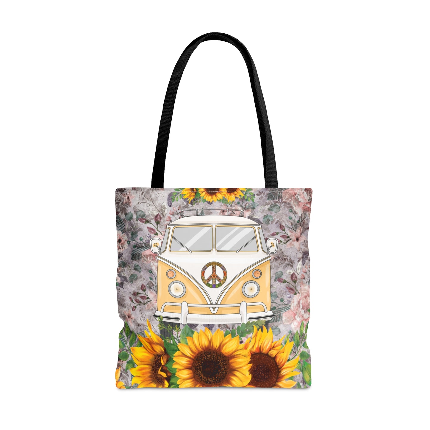 Tote Bag, Sunflowers, Combi Van Tote bag