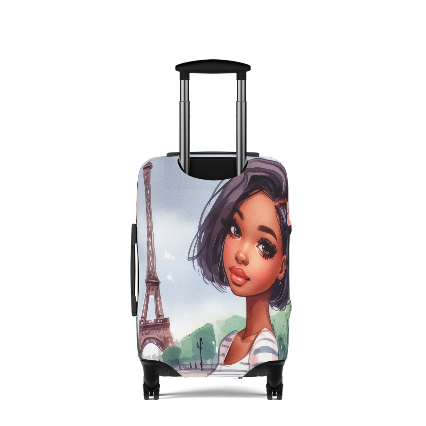 Luggage Cover, Just a Girl Who loves Travelling, awd-2102