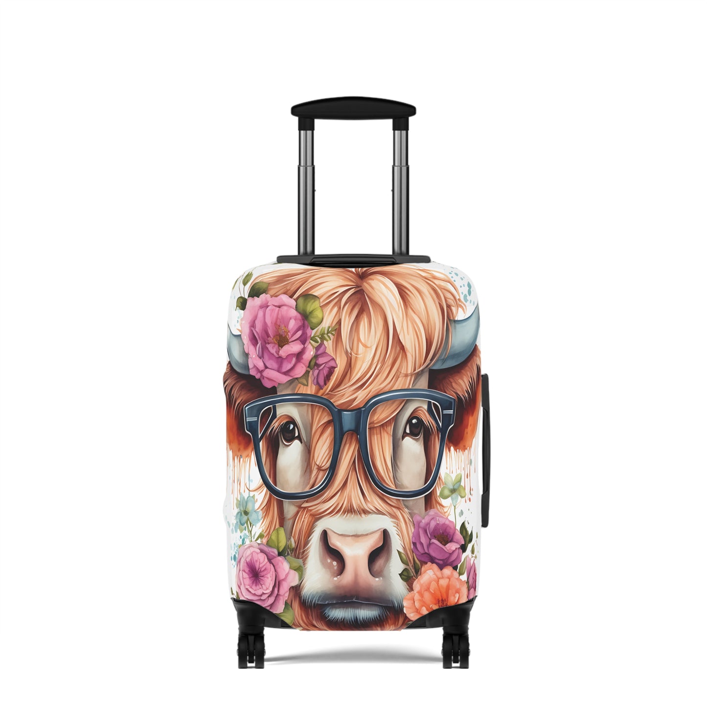 Luggage Cover, Highland Cow, awd-016