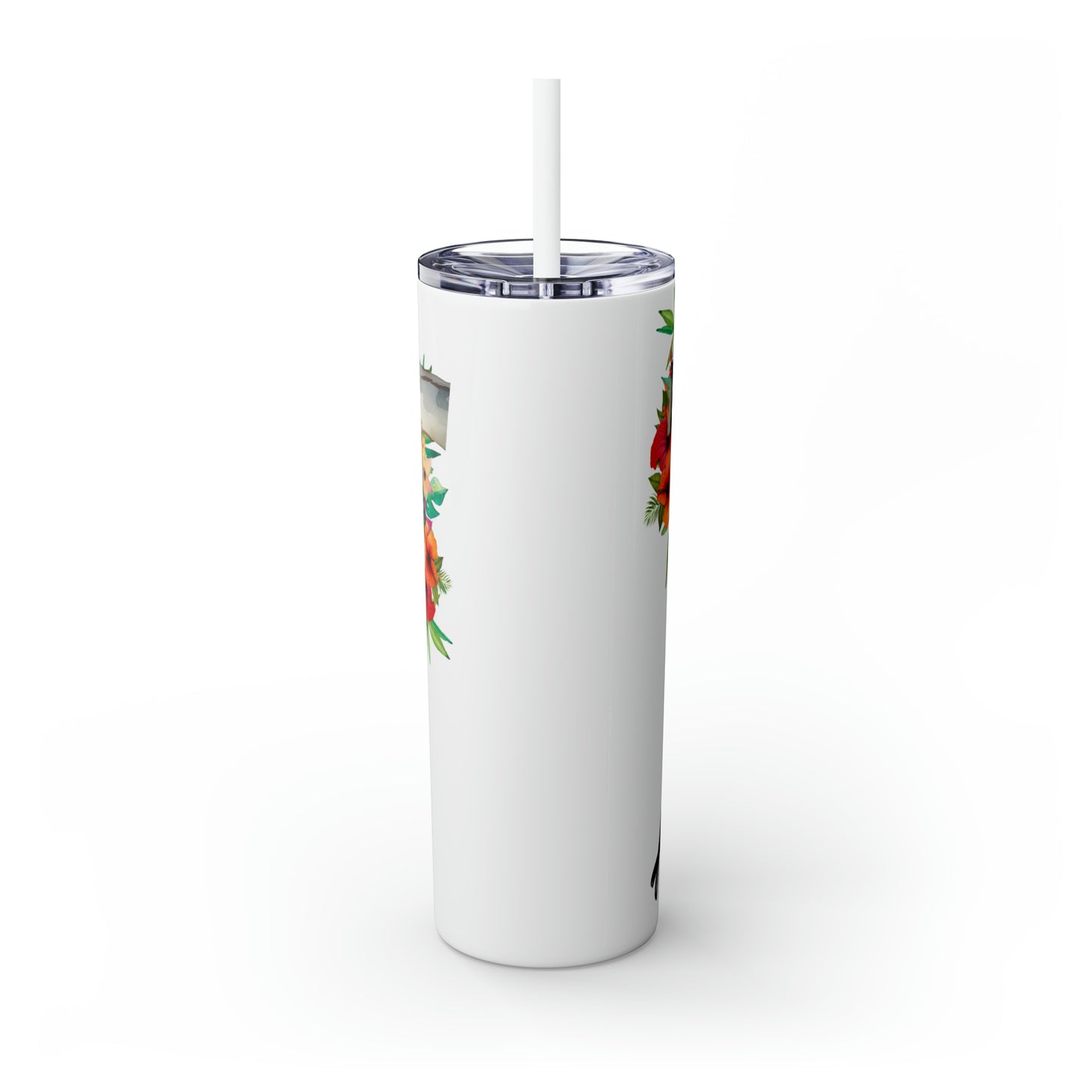 Skinny Tumbler with Straw, 20oz, Sloth, My Spirit Animal