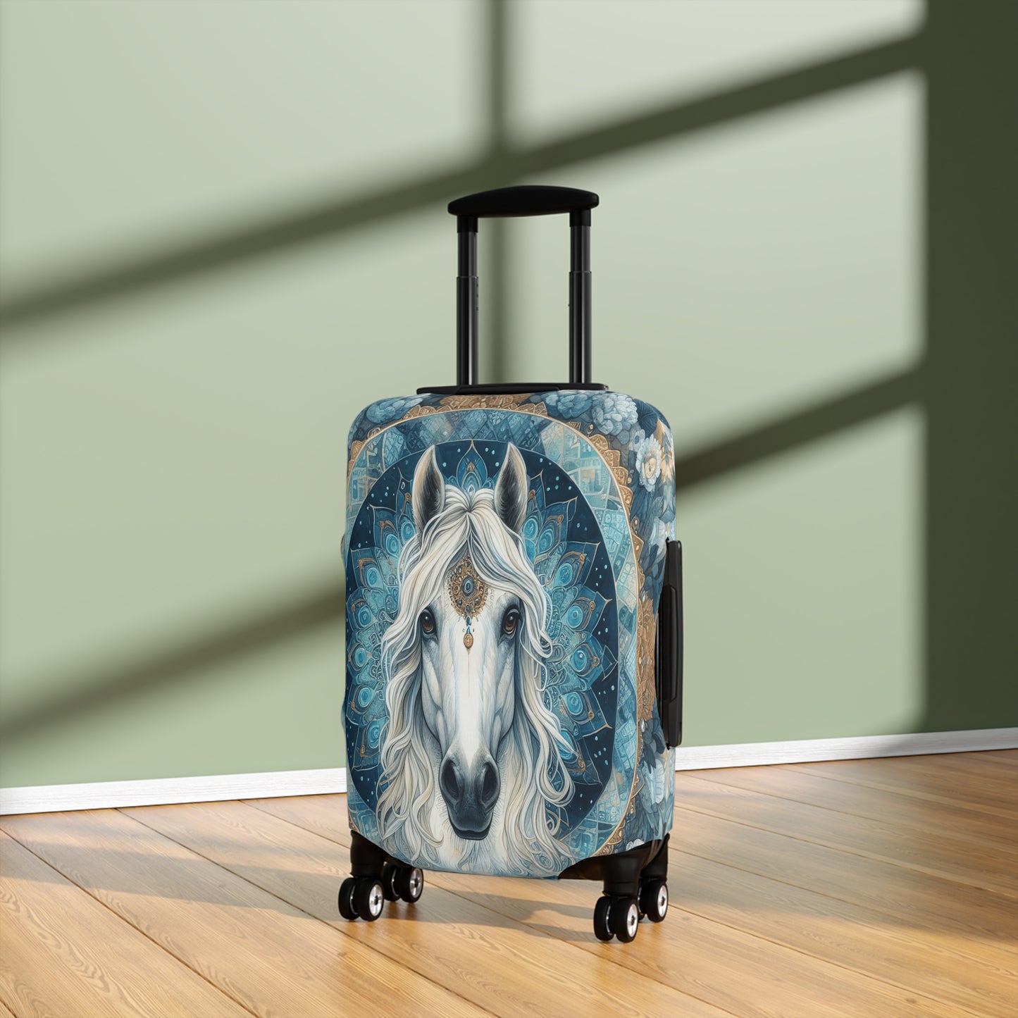 Luggage Cover, Country and Western, Horse Mandala, awd-1704