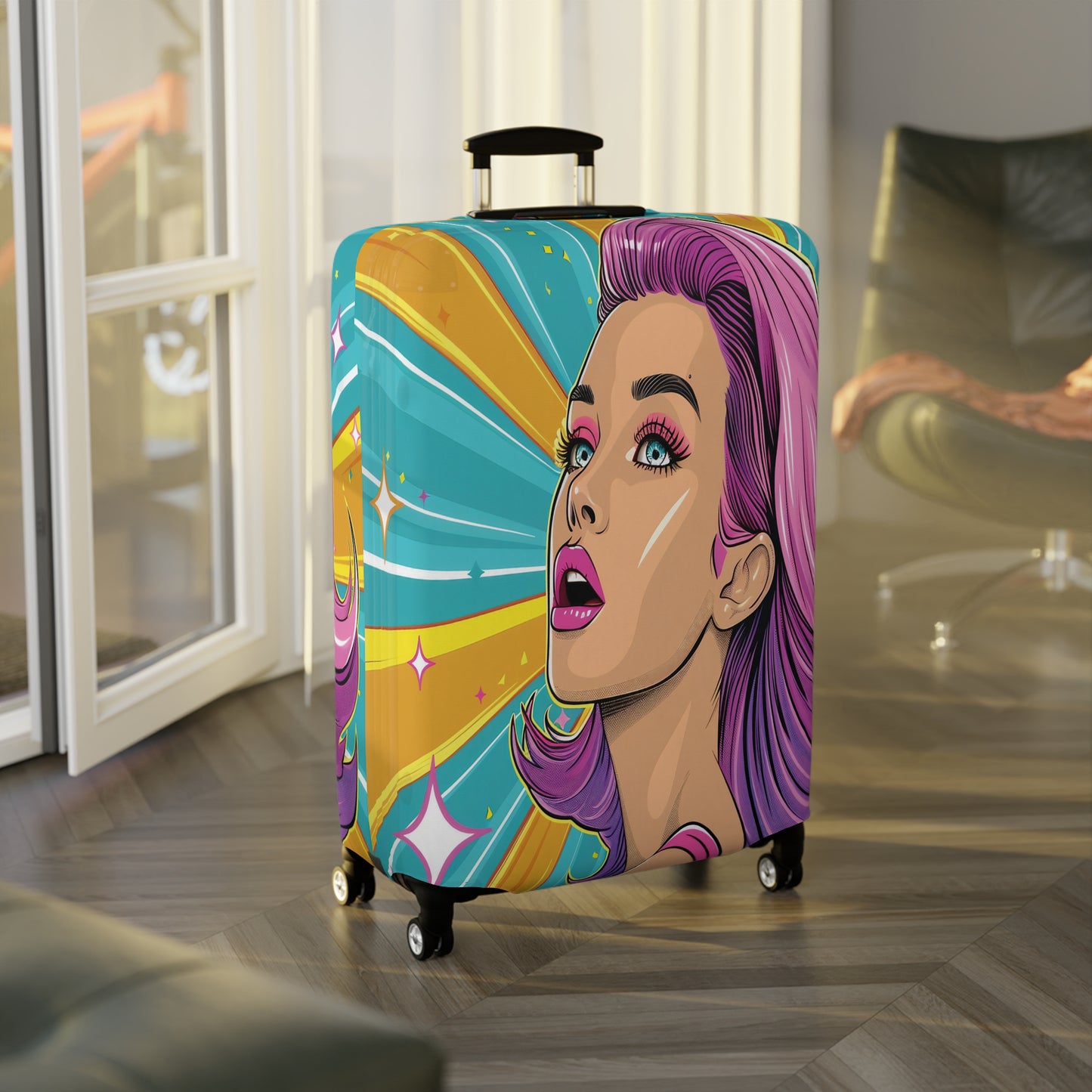 Luggage Cover, Pop Art, awd-710