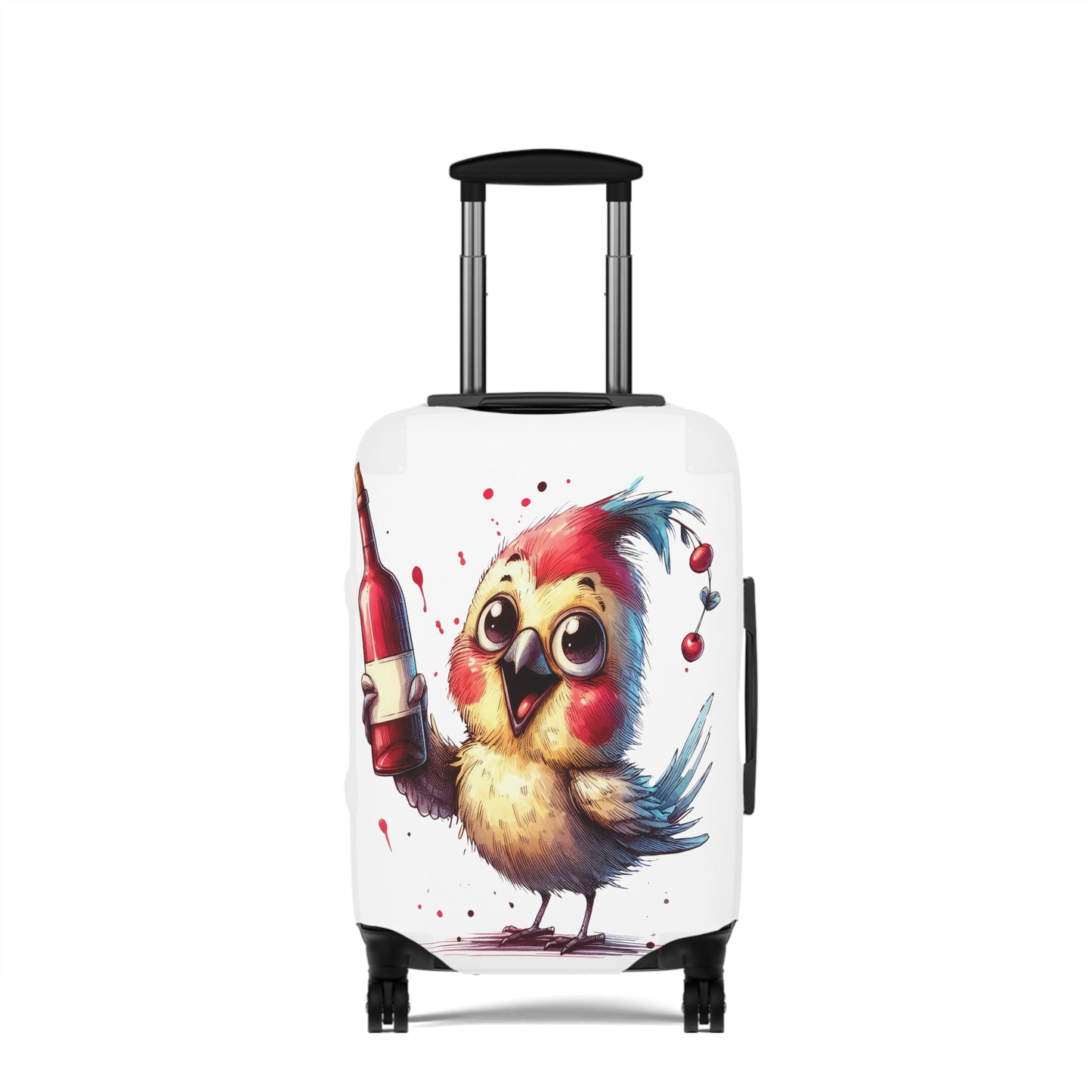 Luggage Cover, Cute Bird, awd-1638