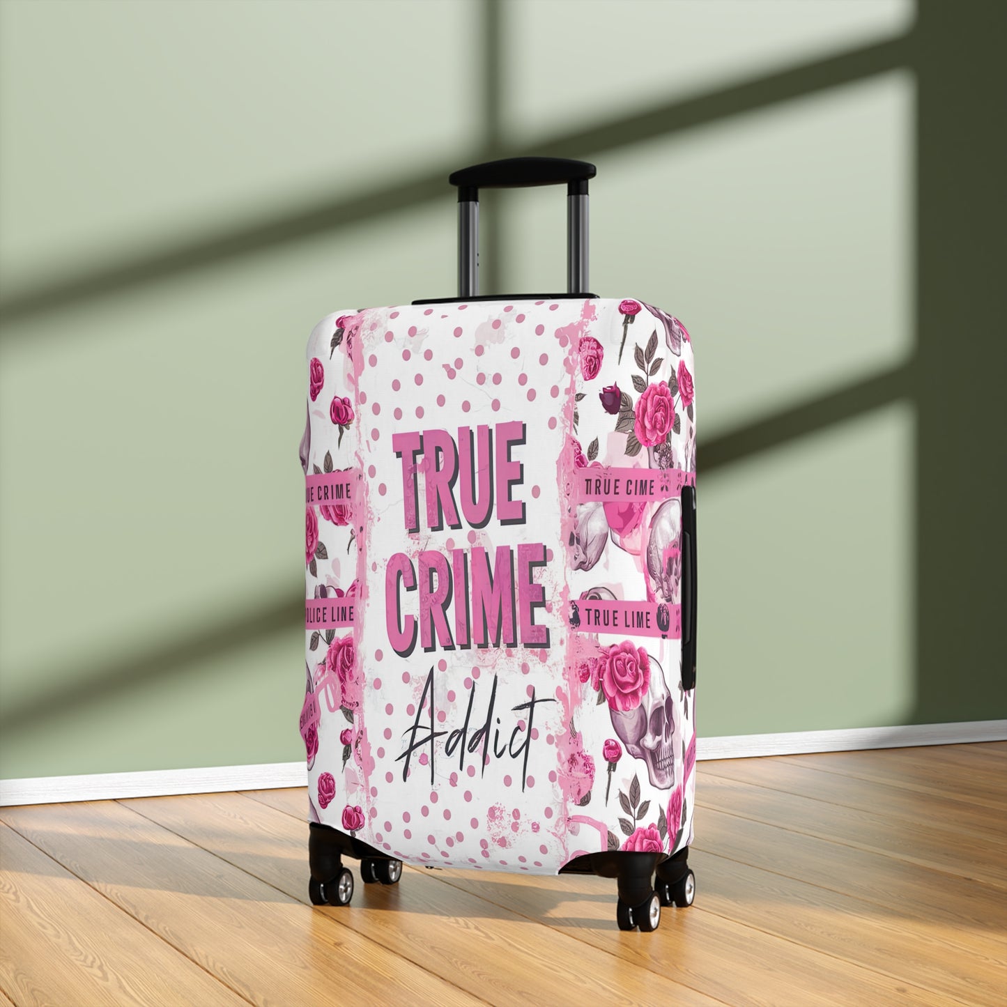 Luggage Cover, True Crime Addict, awd-1711