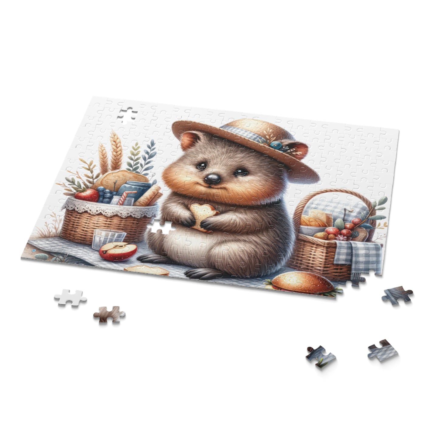 Personalised/Non-Personalised Puzzle, Quokka (120, 252, 500-Piece)