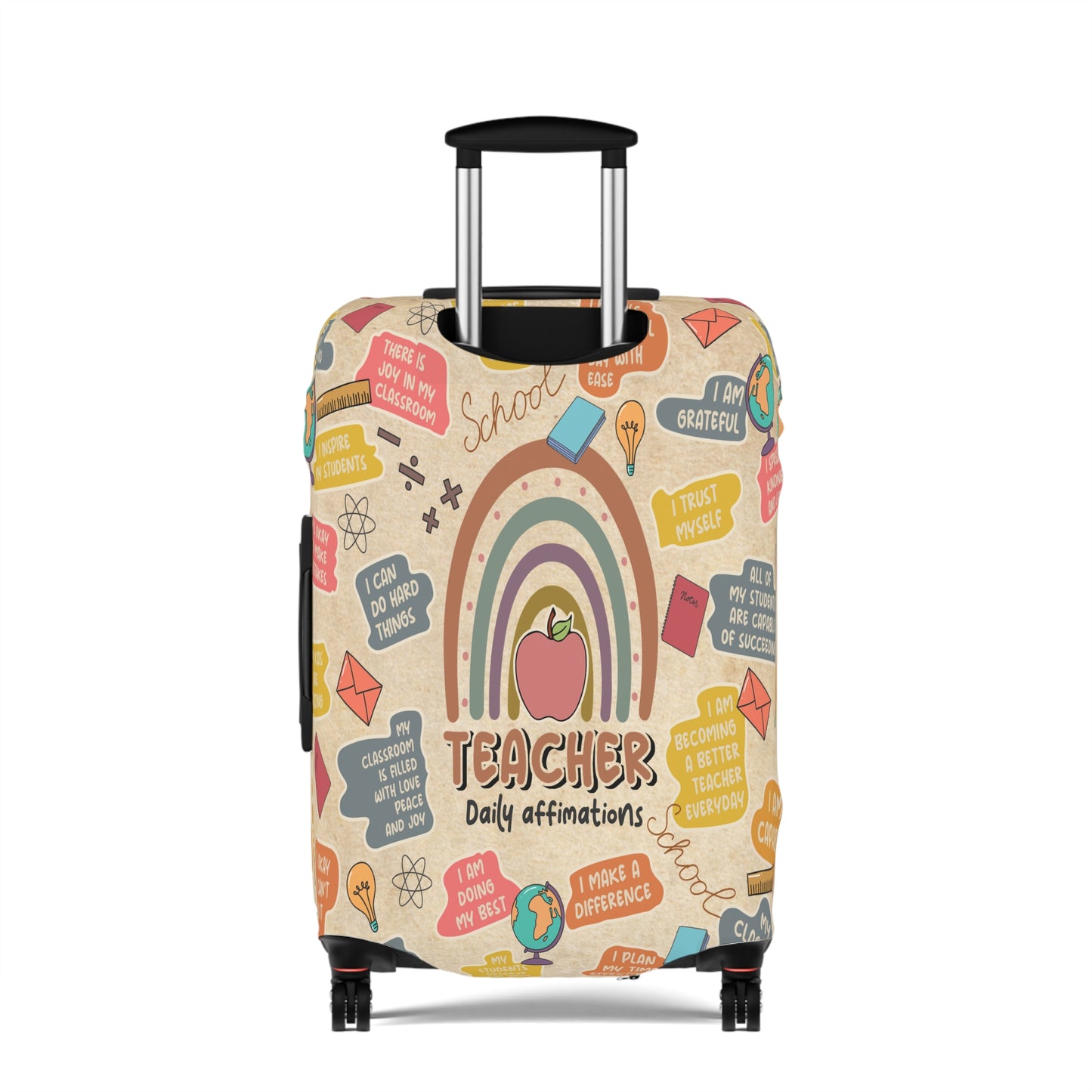 Luggage Cover, Teacher, Daily Affirmations, awd-1755