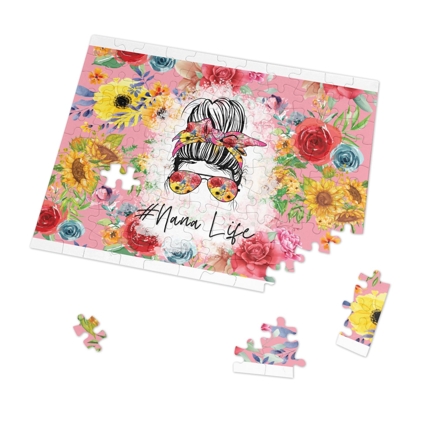 Jigsaw Puzzle, Nana Life, Personalised/Non-Personalised (30, 110, 252, 500,1000-Piece)