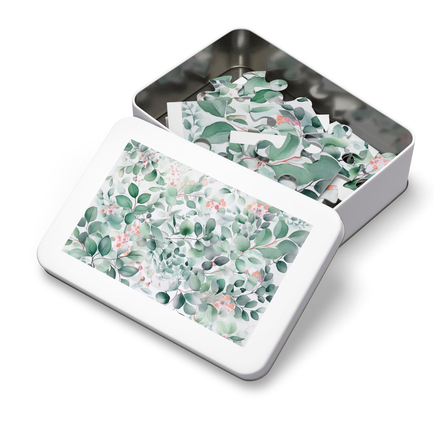 Jigsaw Puzzle, Eucalyptus Leaves, Personalised/Non-Personalised (30, 110, 252, 500,1000-Piece)