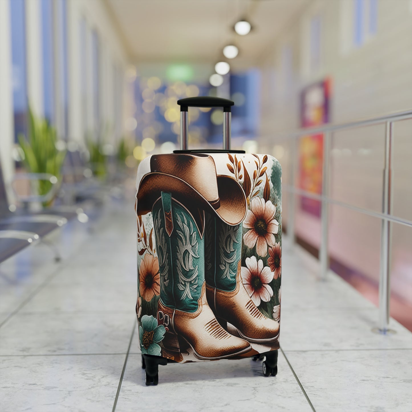 Luggage Cover, Country and Western, Retro Country Girl, awd-1725