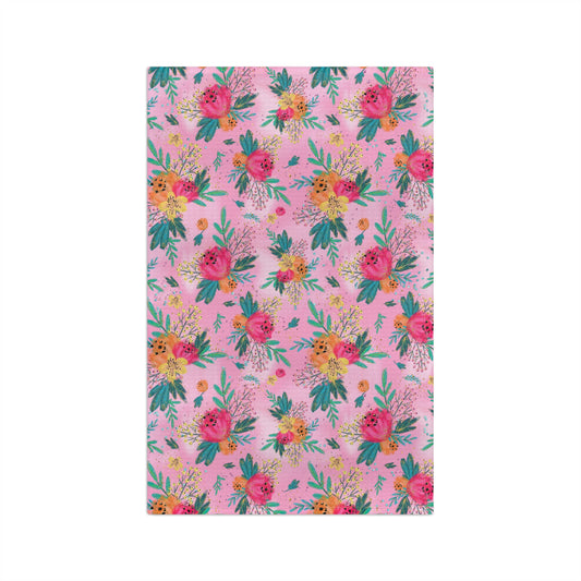 Microfiber Tea Towel Australian Floral