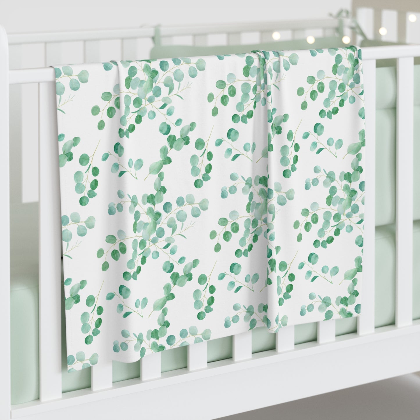 Baby Swaddle Blanket, Australian Eucalyptus, Baby Swaddle, Baby Shower gift