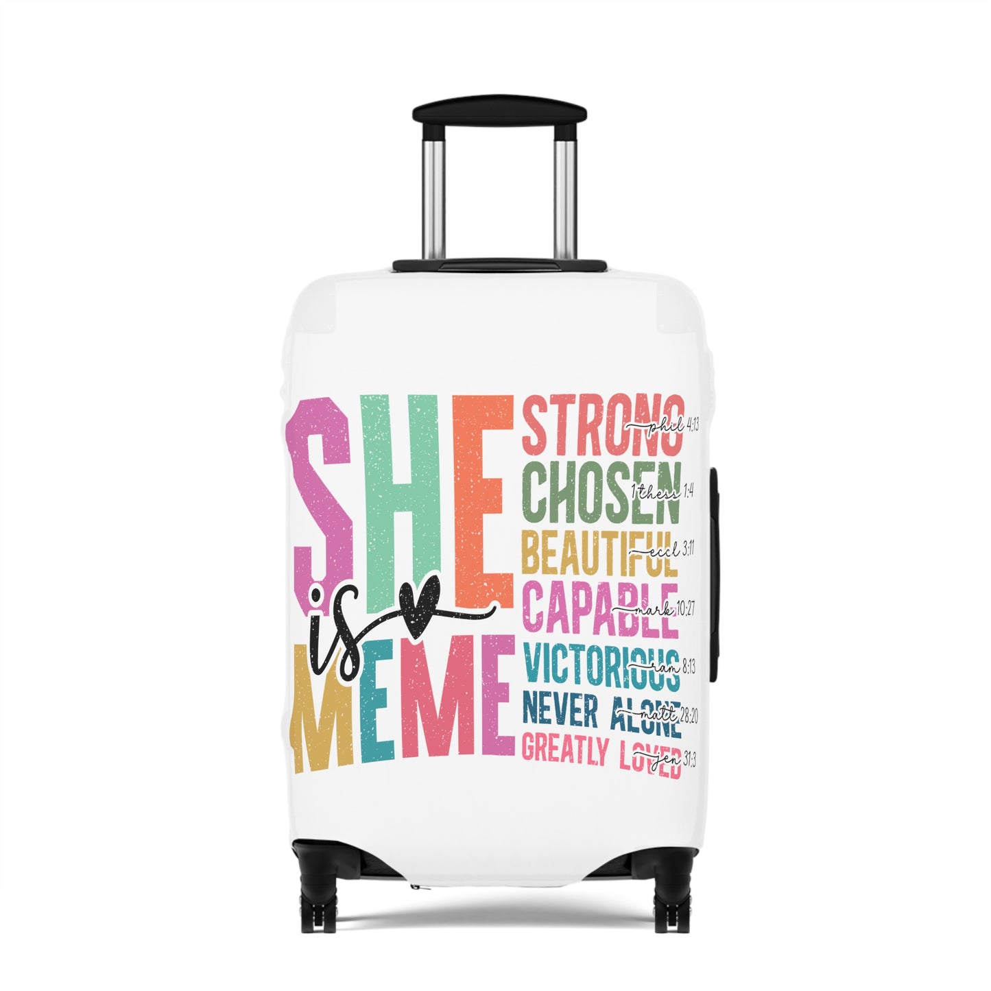 Luggage Cover, She is MeMe, awd-5021