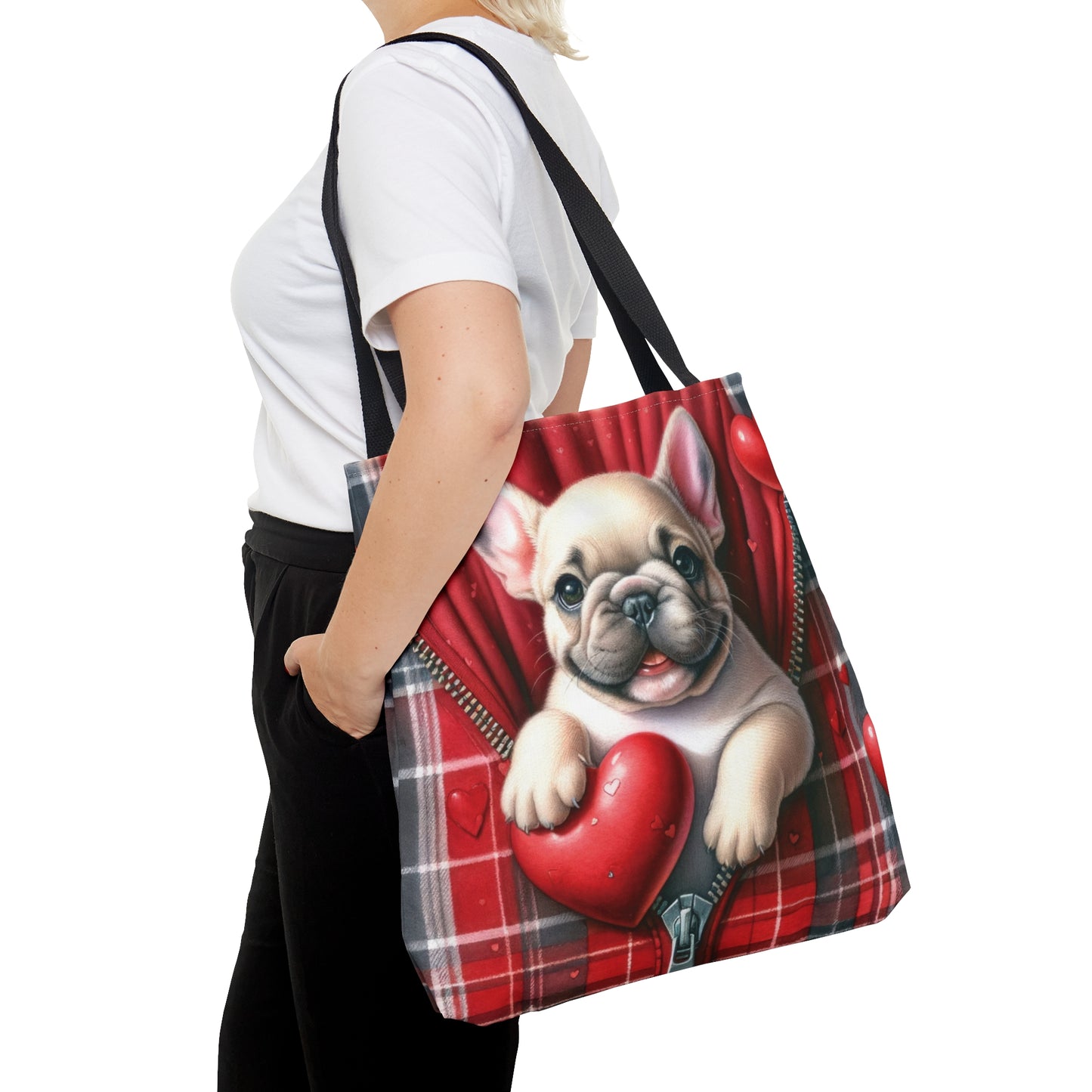 Tote Bag, Cute Dog, Personalised/Non-Personalised Tote bag