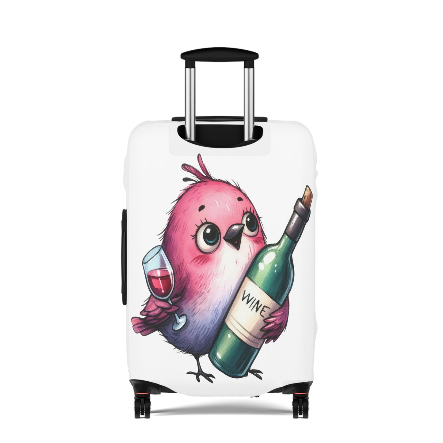 Luggage Cover, Cute Bird, awd-1646