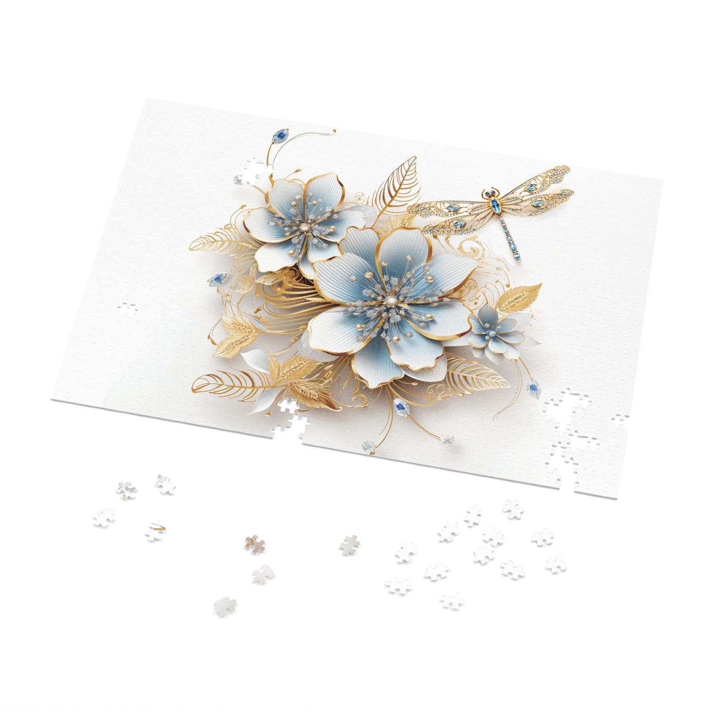 Jigsaw Puzzle, Floral, Personalised/Non-Personalised (30, 110, 252, 500,1000-Piece)