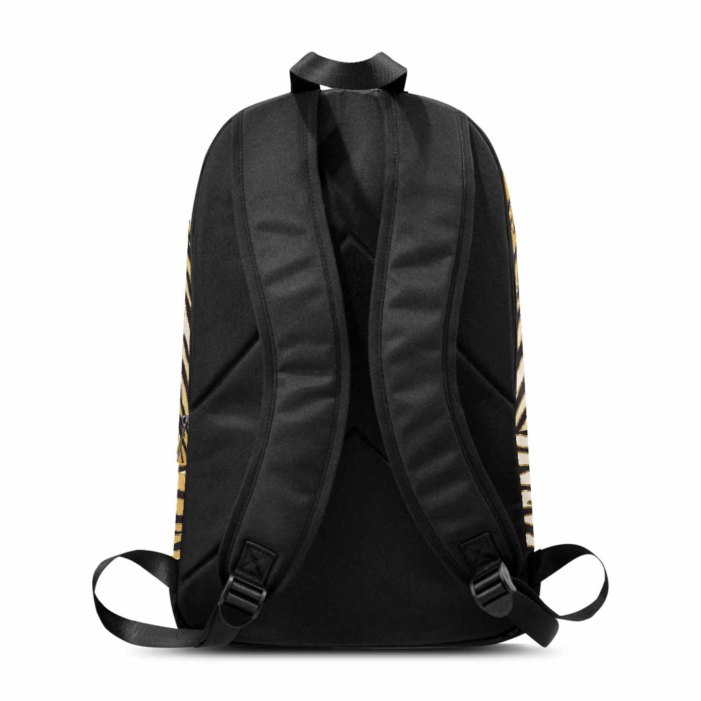 Glitter Gold Animal Print  Adult Casual Backpack