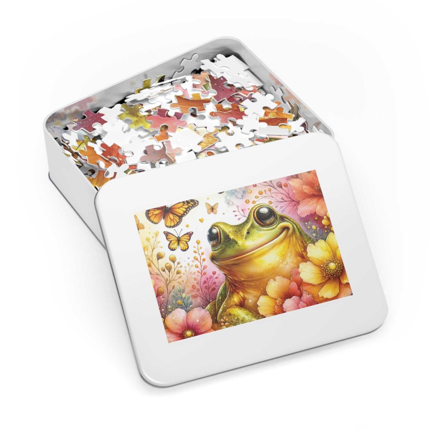 Jigsaw Puzzle, Frog, Personalised/Non-Personalised (30, 110, 252, 500,1000-Piece)